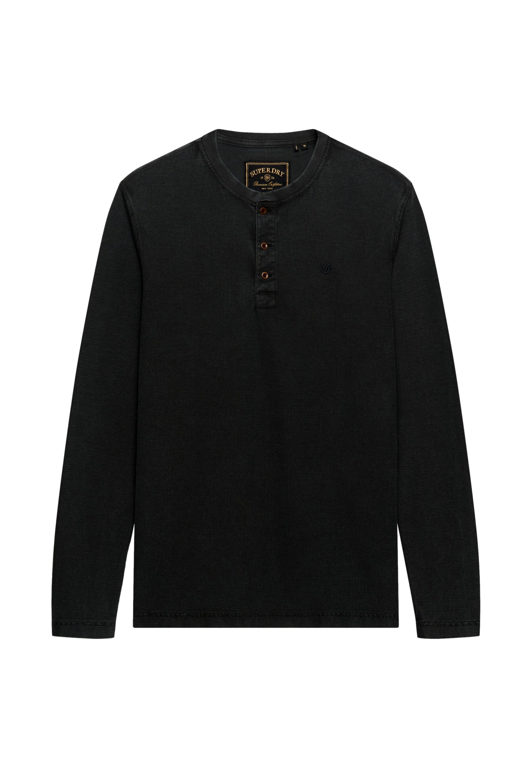 Superdry WAFFLE LONG SLEEVE HENLEY