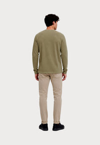 Superdry WAFFLE LONG SLEEVE HENLEY