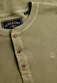 Superdry WAFFLE LONG SLEEVE HENLEY