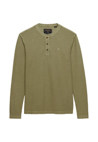 Superdry WAFFLE LONG SLEEVE HENLEY