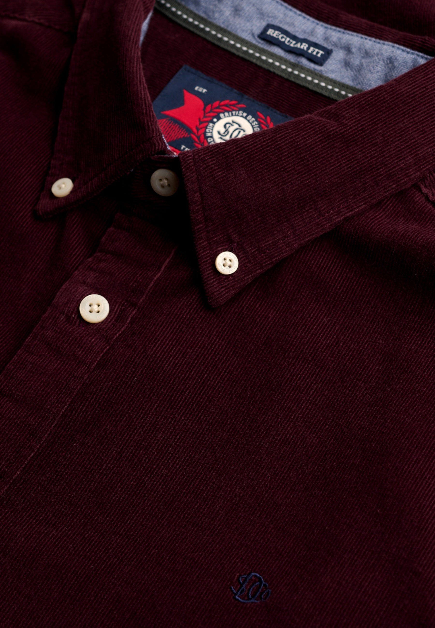 Superdry CLASSIC NEEDLE CORD SHIRT