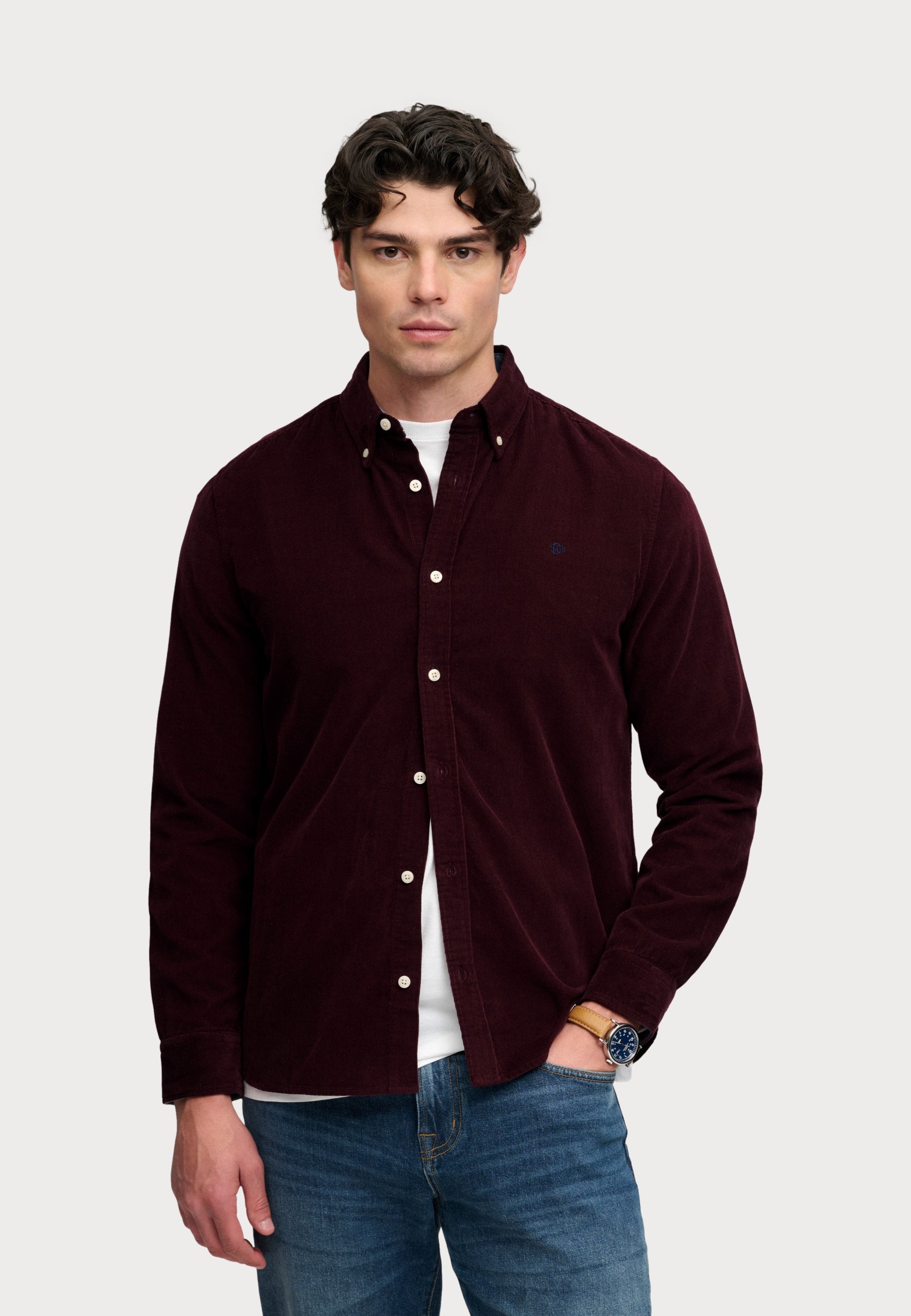 Superdry CLASSIC NEEDLE CORD SHIRT