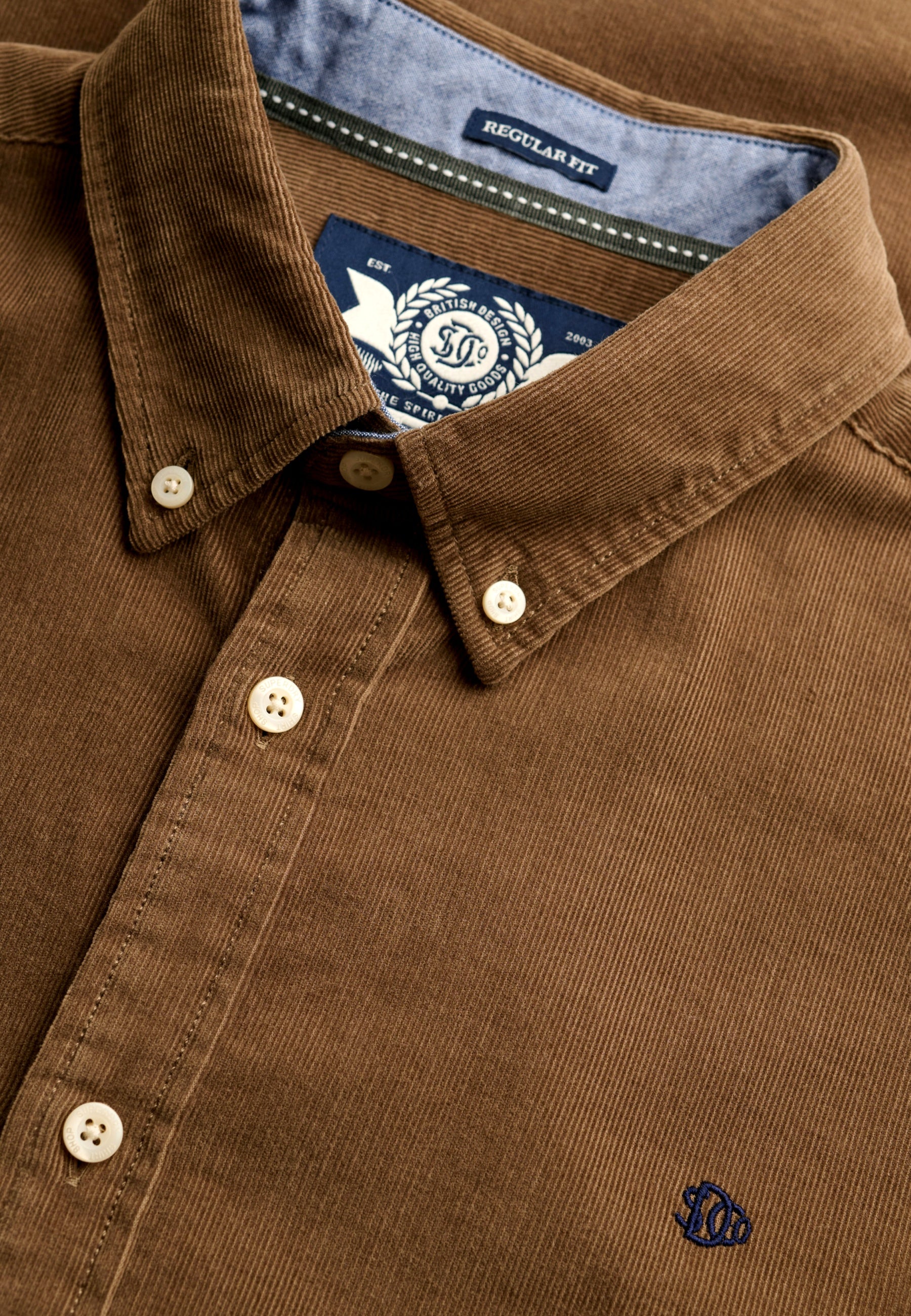Superdry CLASSIC NEEDLE CORD SHIRT