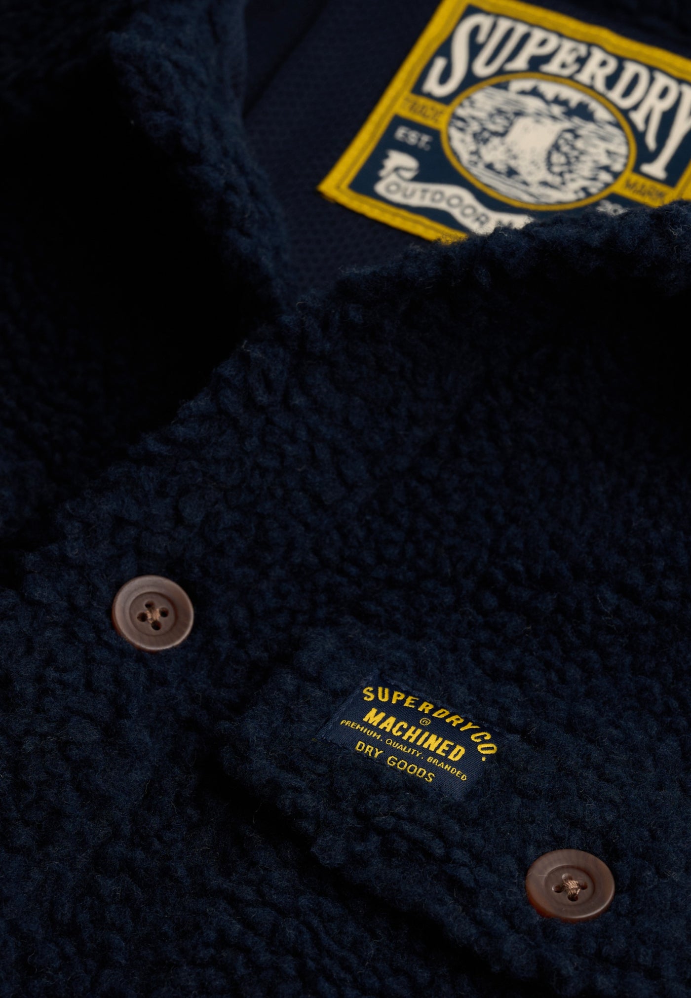 Superdry RETRO FLEECE OVERSHIRT