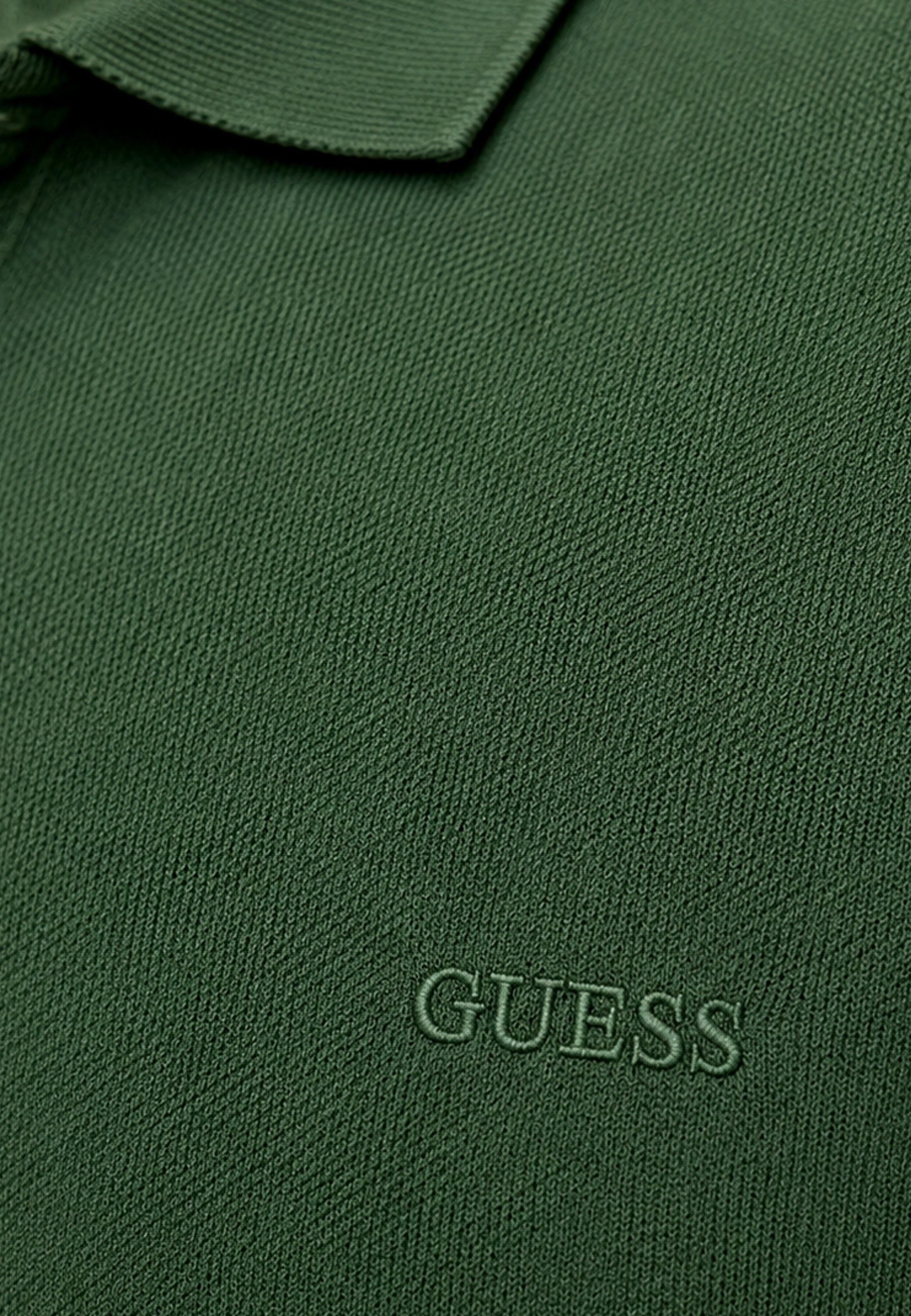 Guess CREE WASHED Kurzarmshirt mit Polokragen