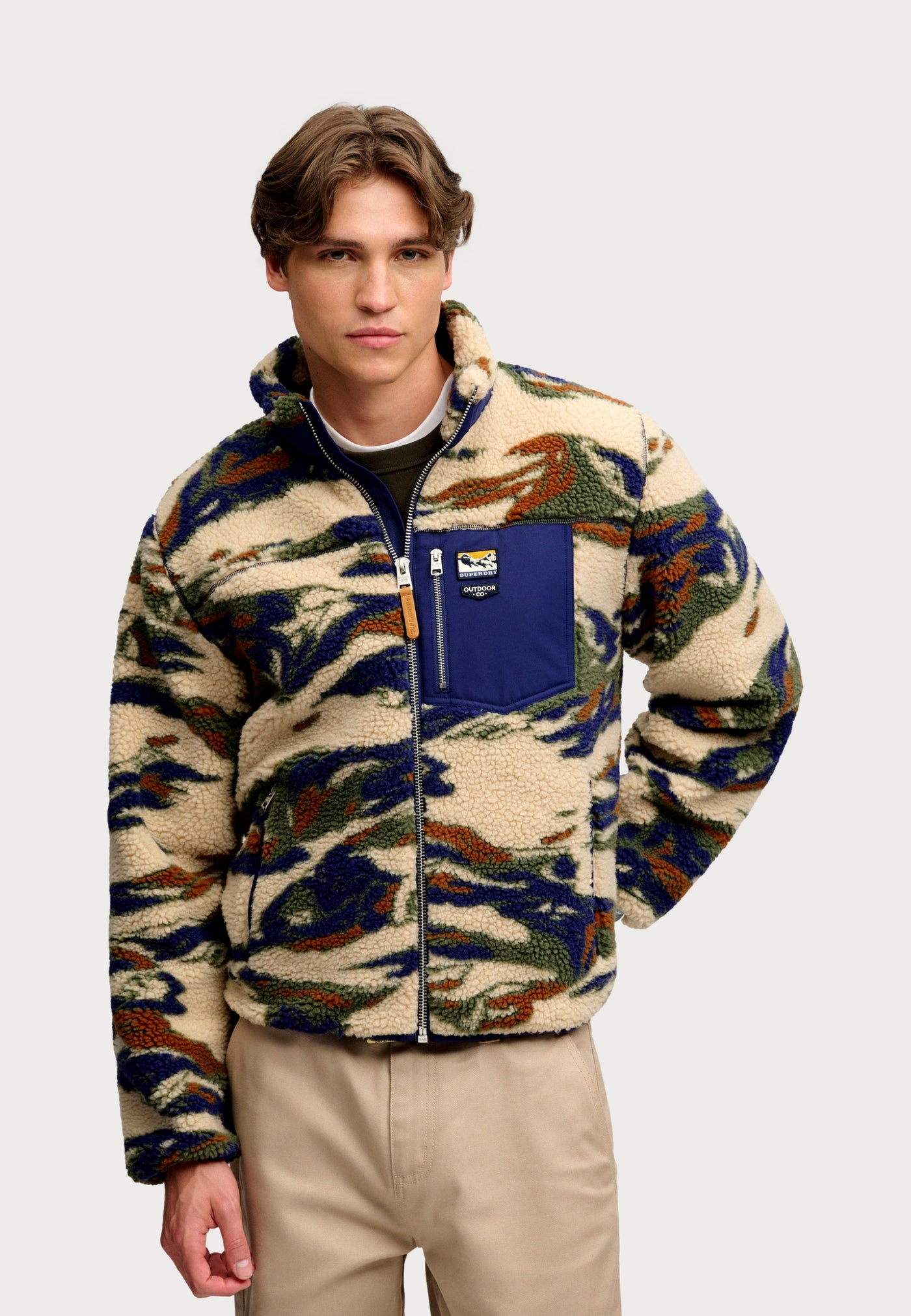Superdry TERRAIN FLEECE ZIP