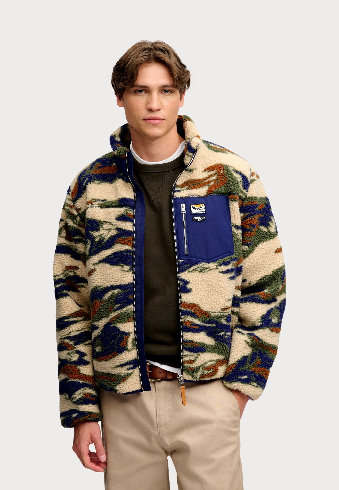 Superdry TERRAIN FLEECE ZIP