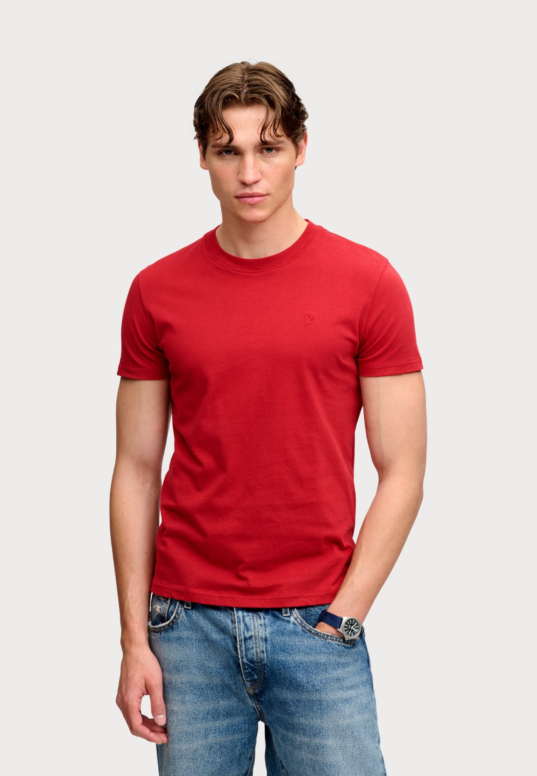 Superdry Logo Shirt mit Stickerei