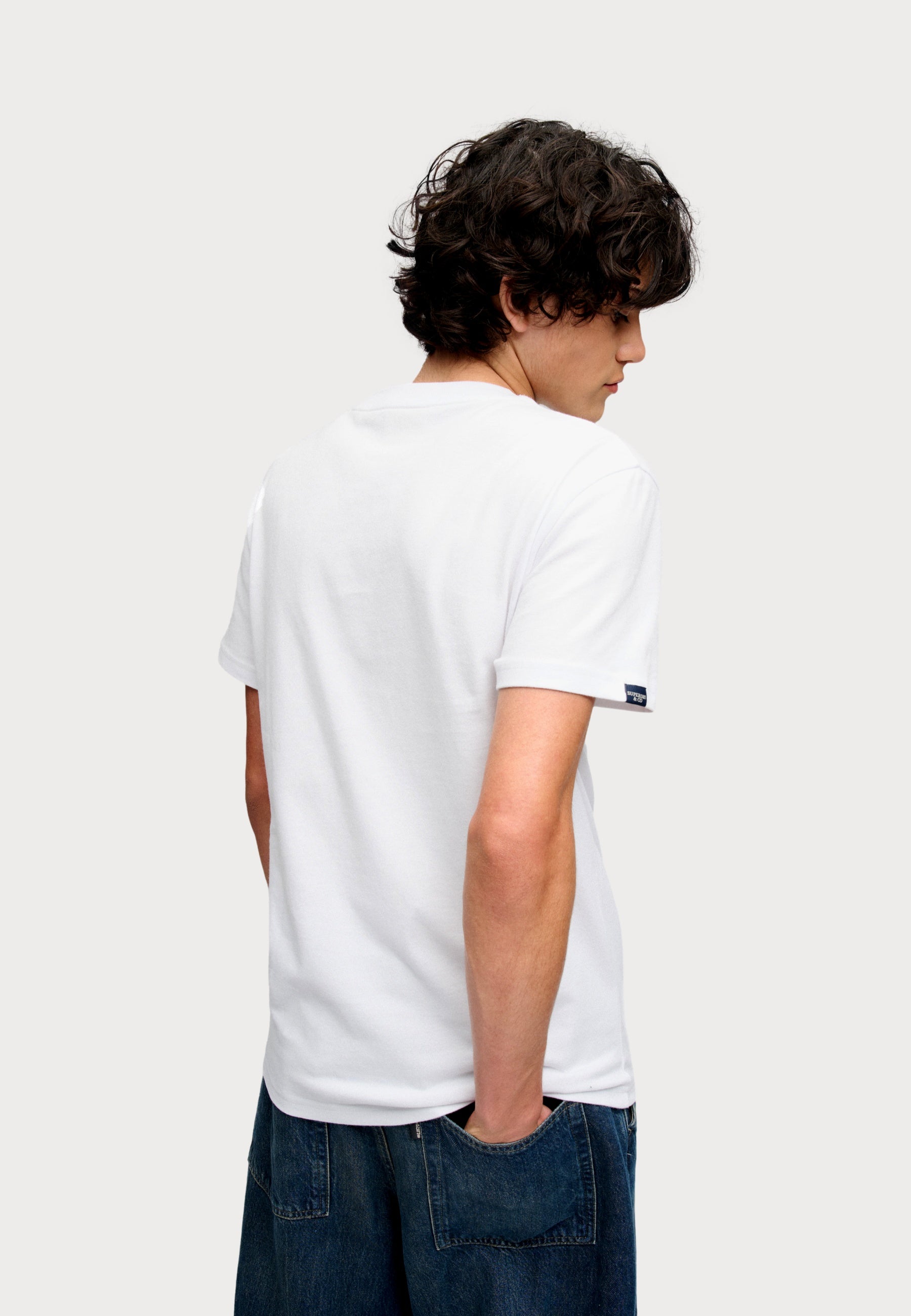 Superdry Logo Shirt mit Stickerei