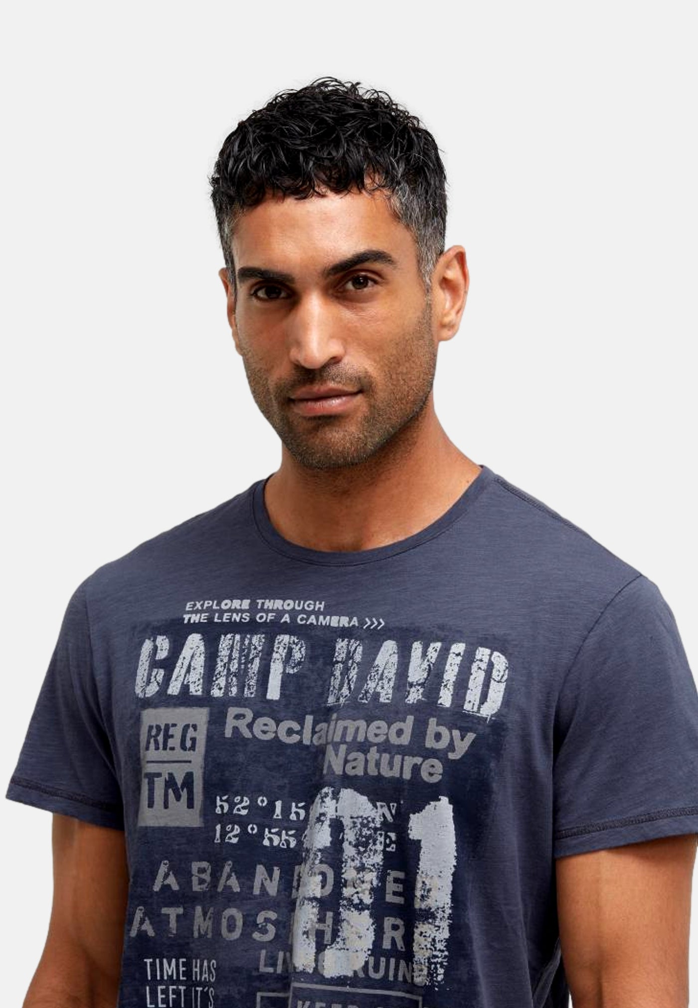 Camp David WILD SITES I Kurzarmshirt