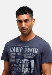 Camp David WILD SITES I Kurzarmshirt