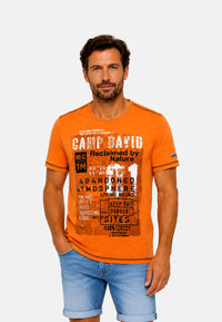 Camp David WILD SITES I Kurzarmshirt
