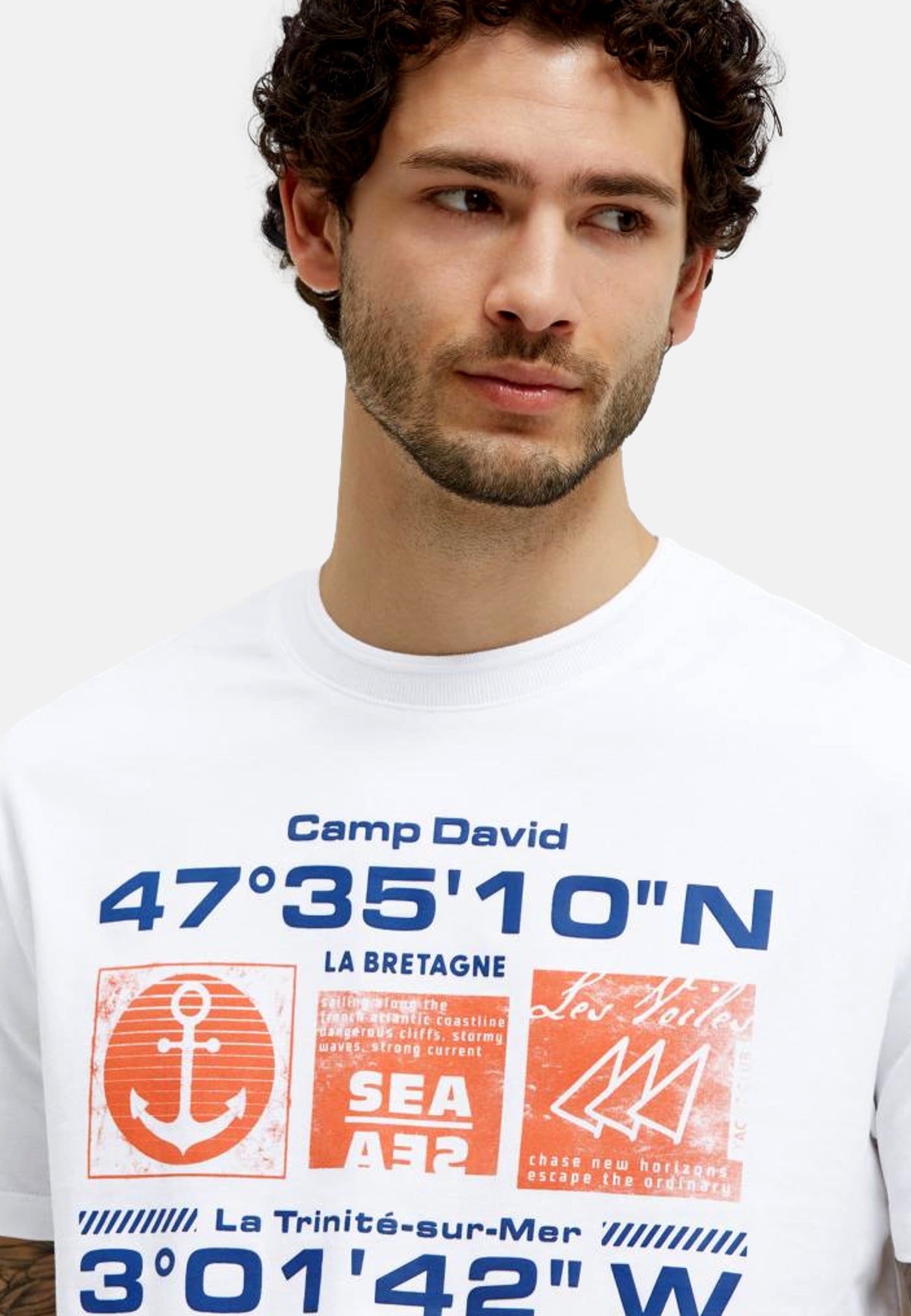 Camp David FRENCH COAST I Kurzarmshirt