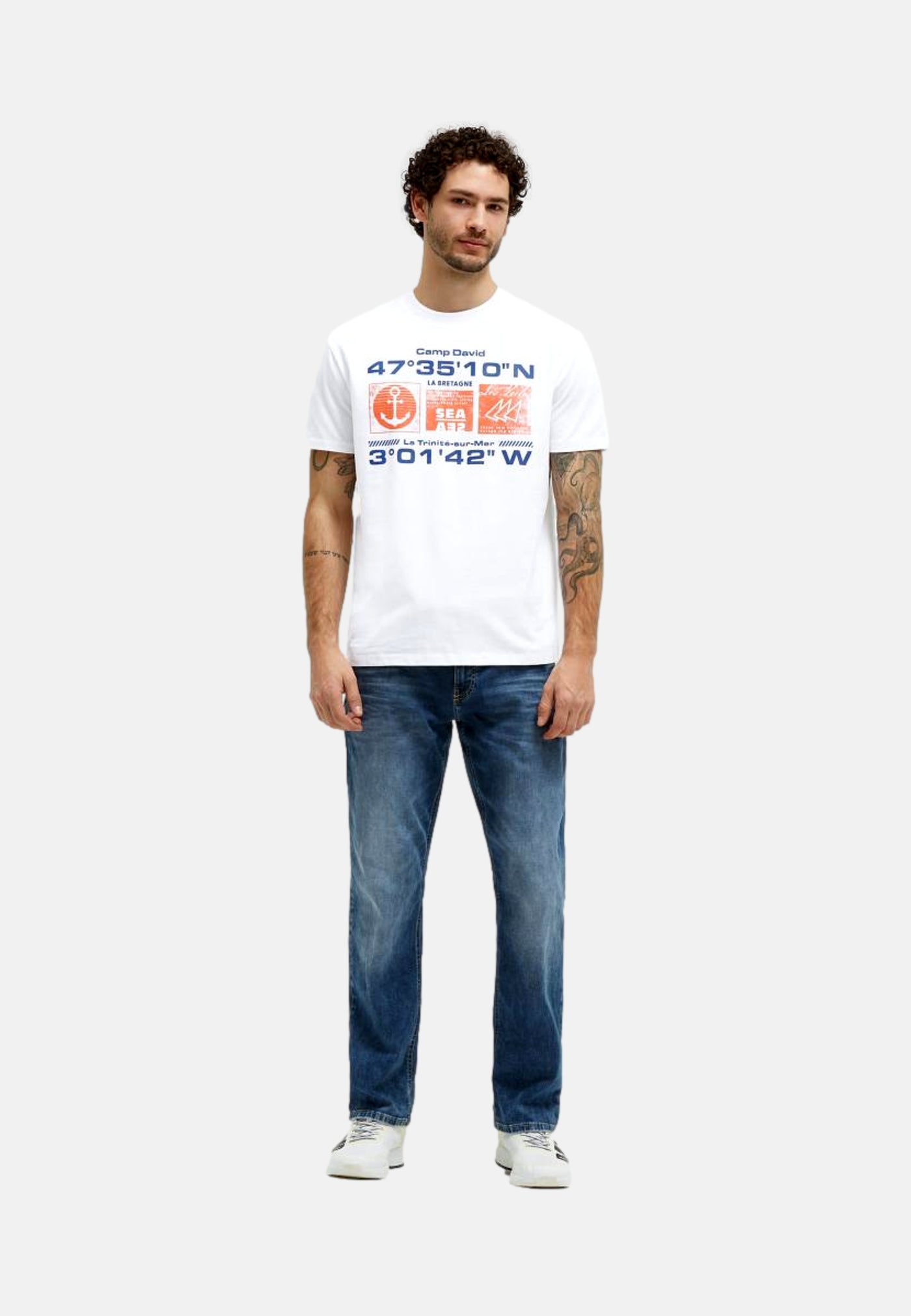 Camp David FRENCH COAST I Kurzarmshirt