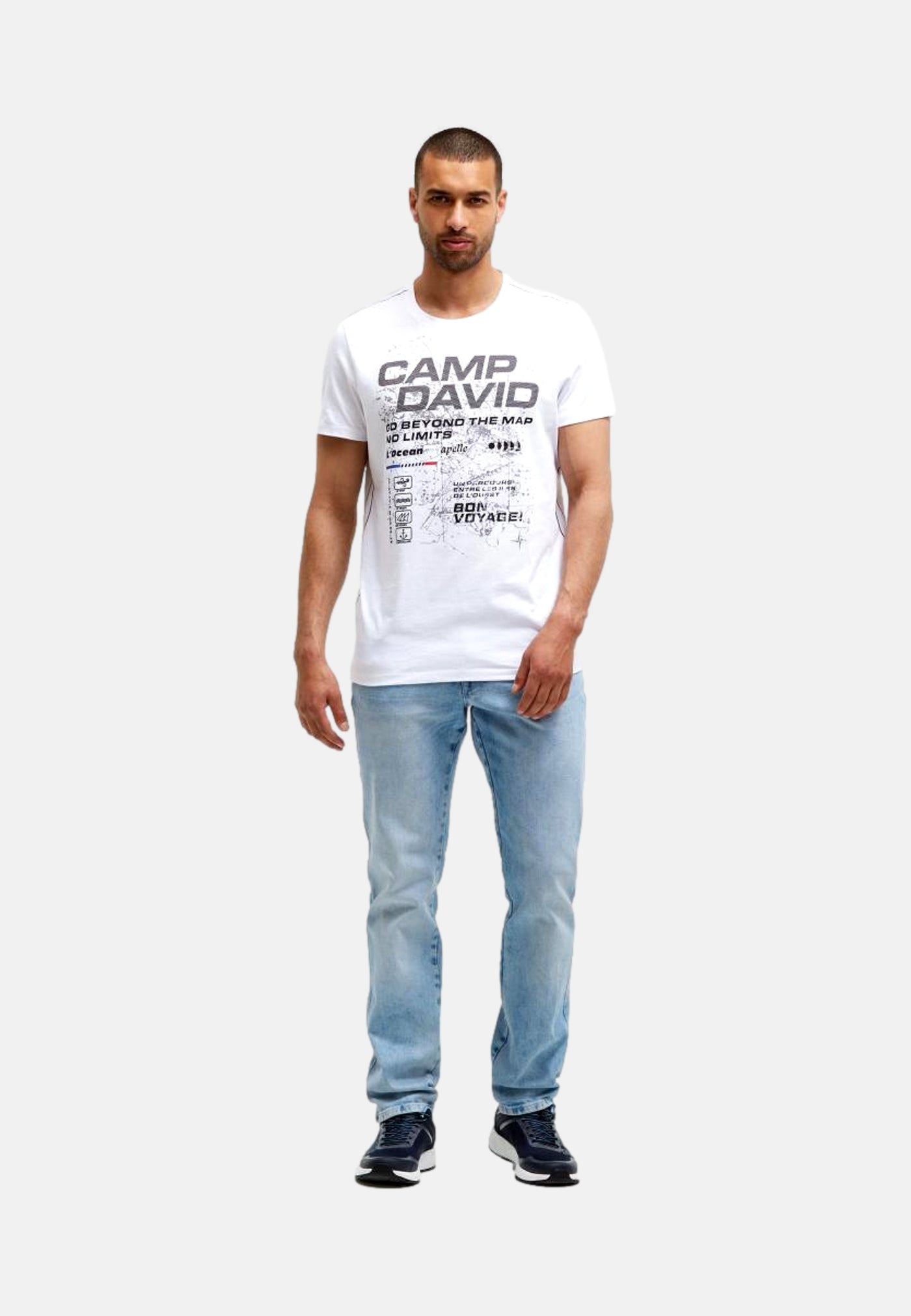 Camp David FRENCH COAST I Kurzarmshirt