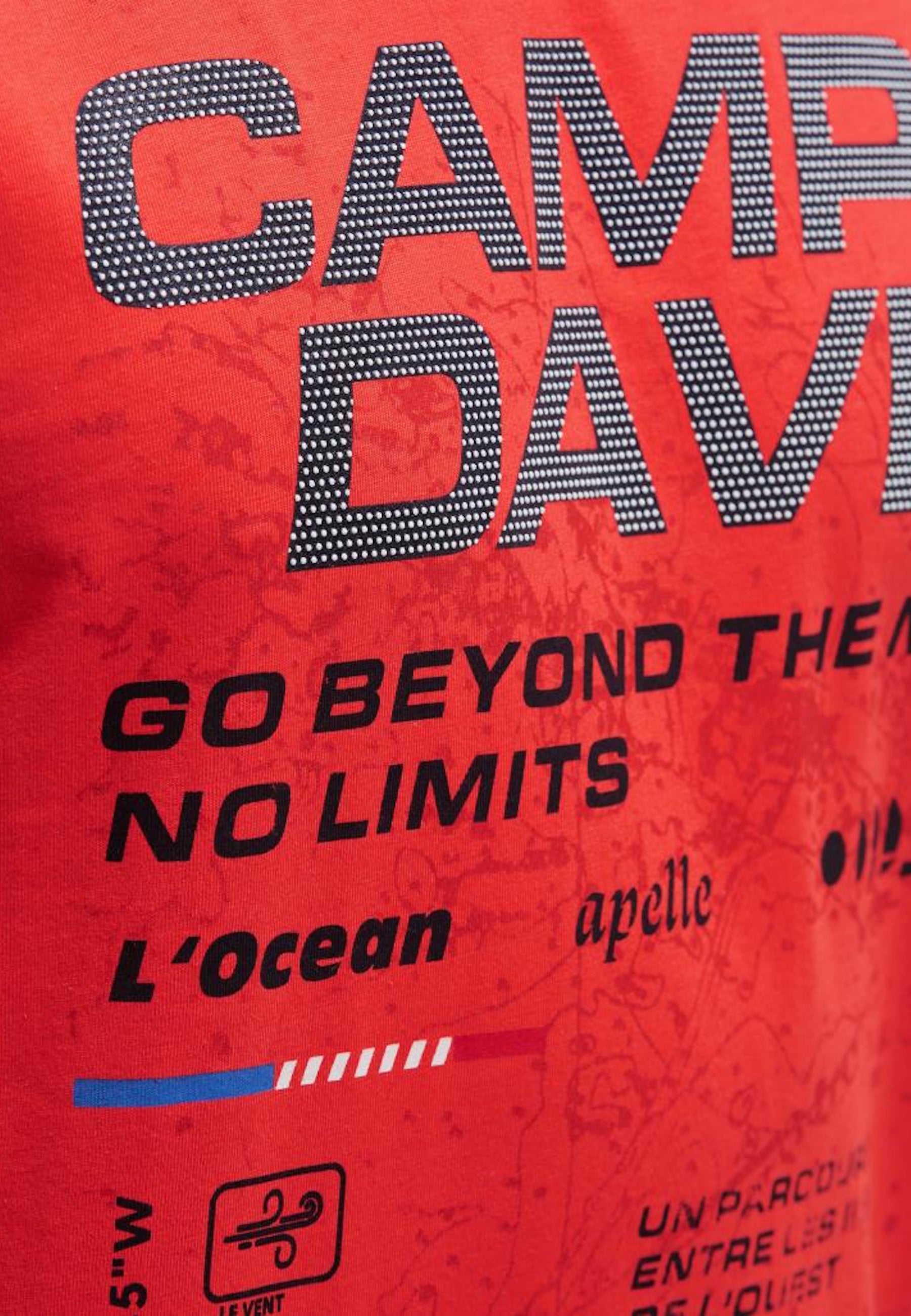 Camp David FRENCH COAST I Kurzarmshirt
