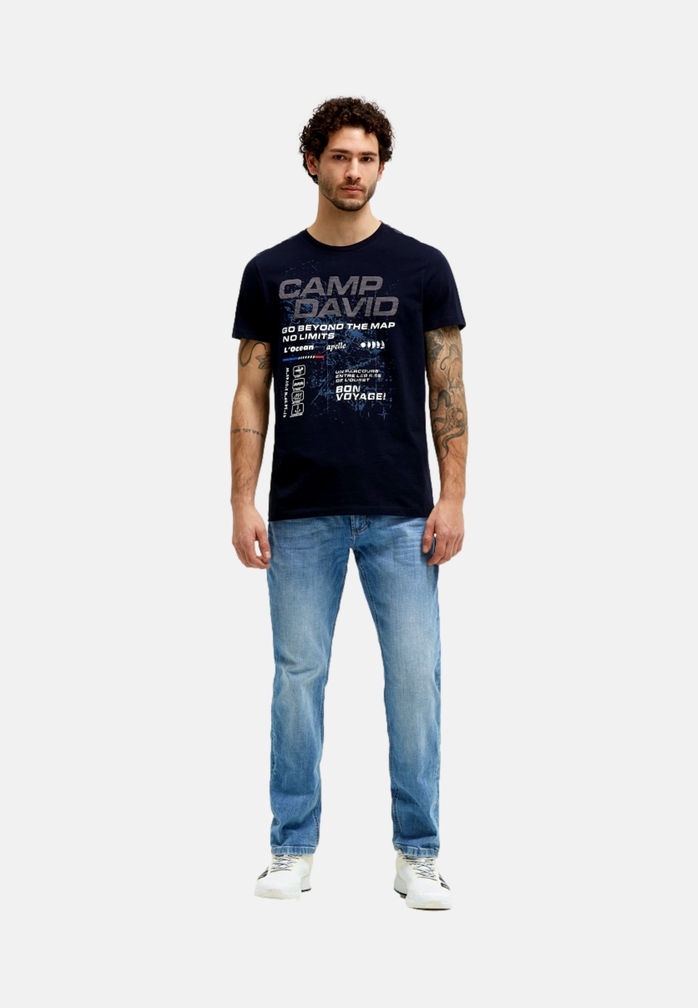 Camp David FRENCH COAST I Kurzarmshirt