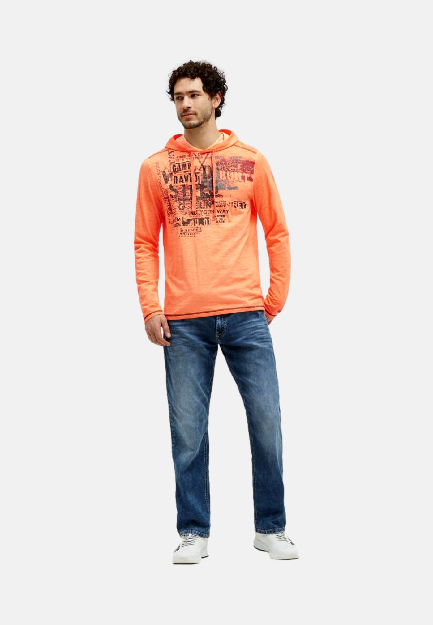 Camp David WILD SITES II Langarmshirt