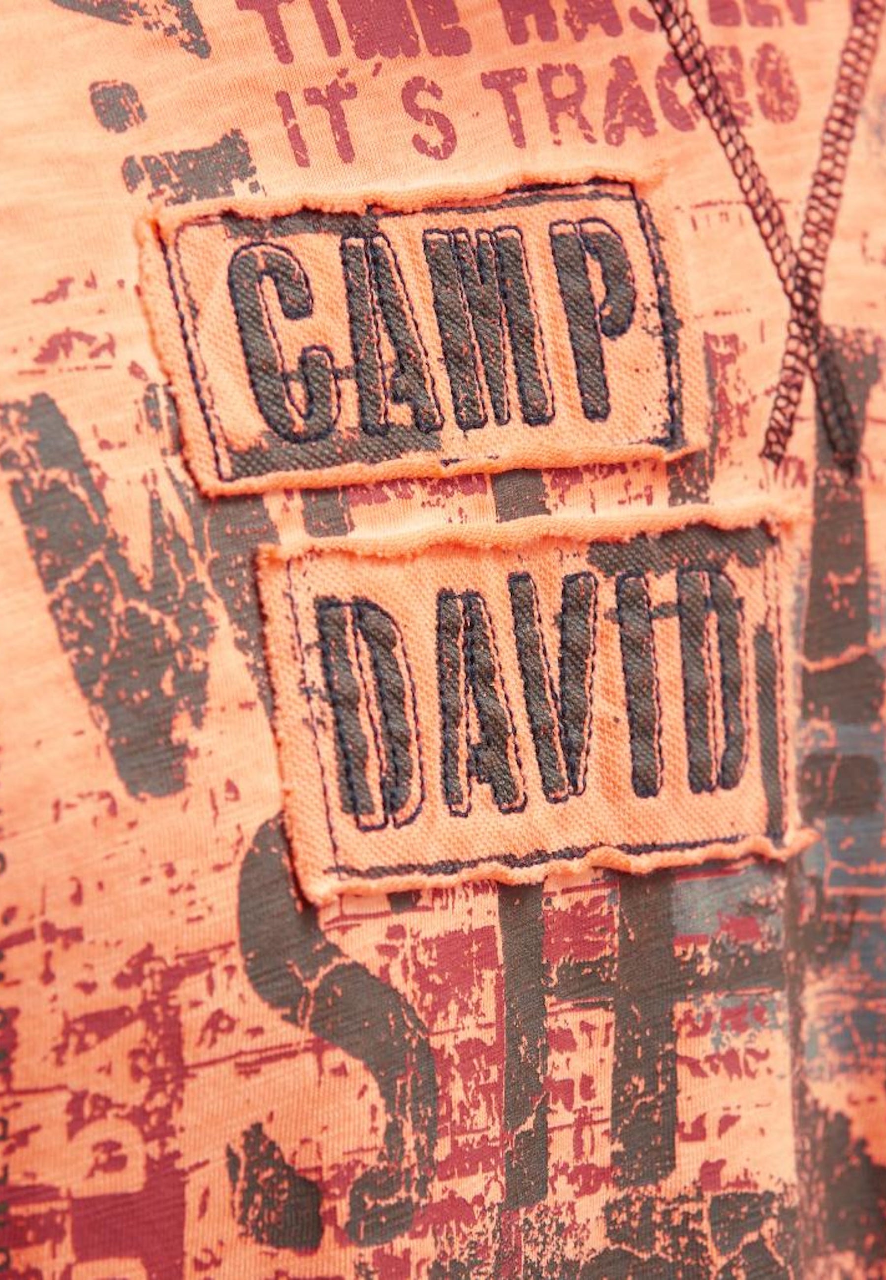 Camp David WILD SITES II Langarmshirt