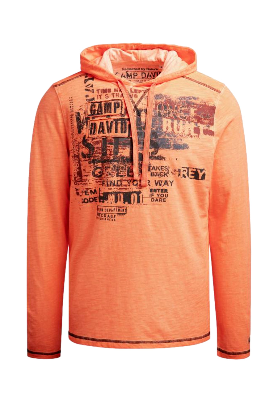 Camp David WILD SITES II Langarmshirt