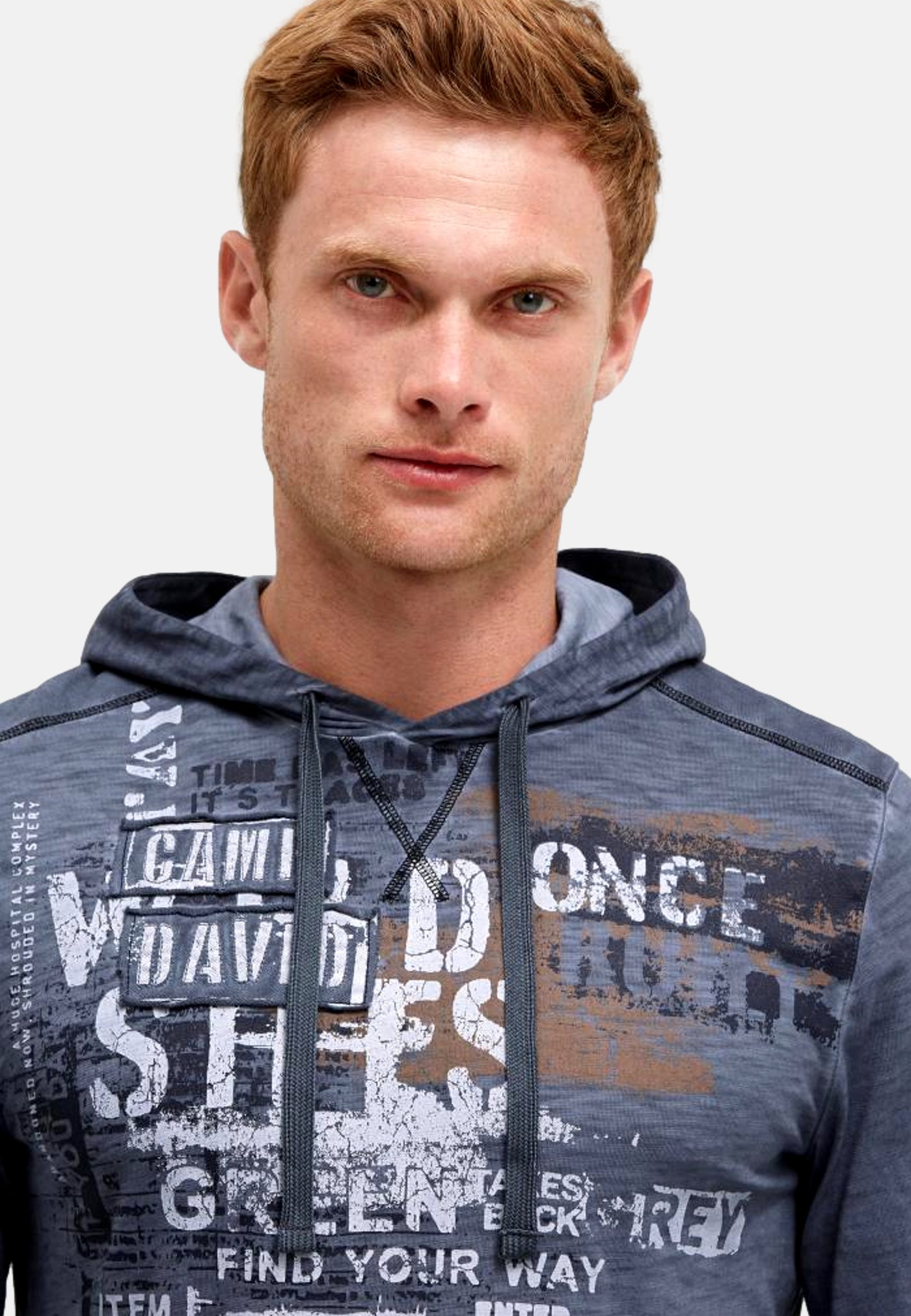 Camp David WILD SITES II Langarmshirt