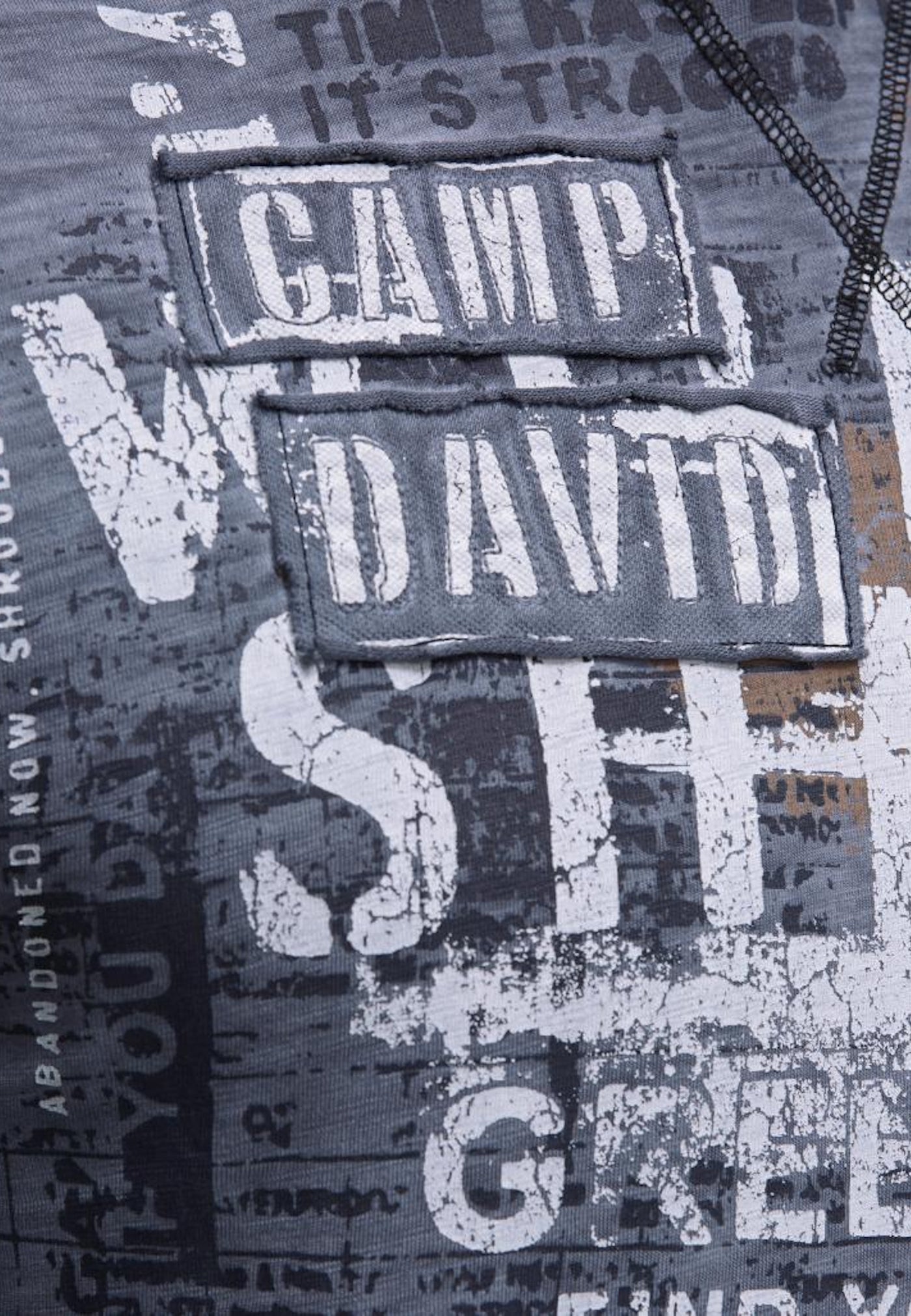 Camp David WILD SITES II Langarmshirt