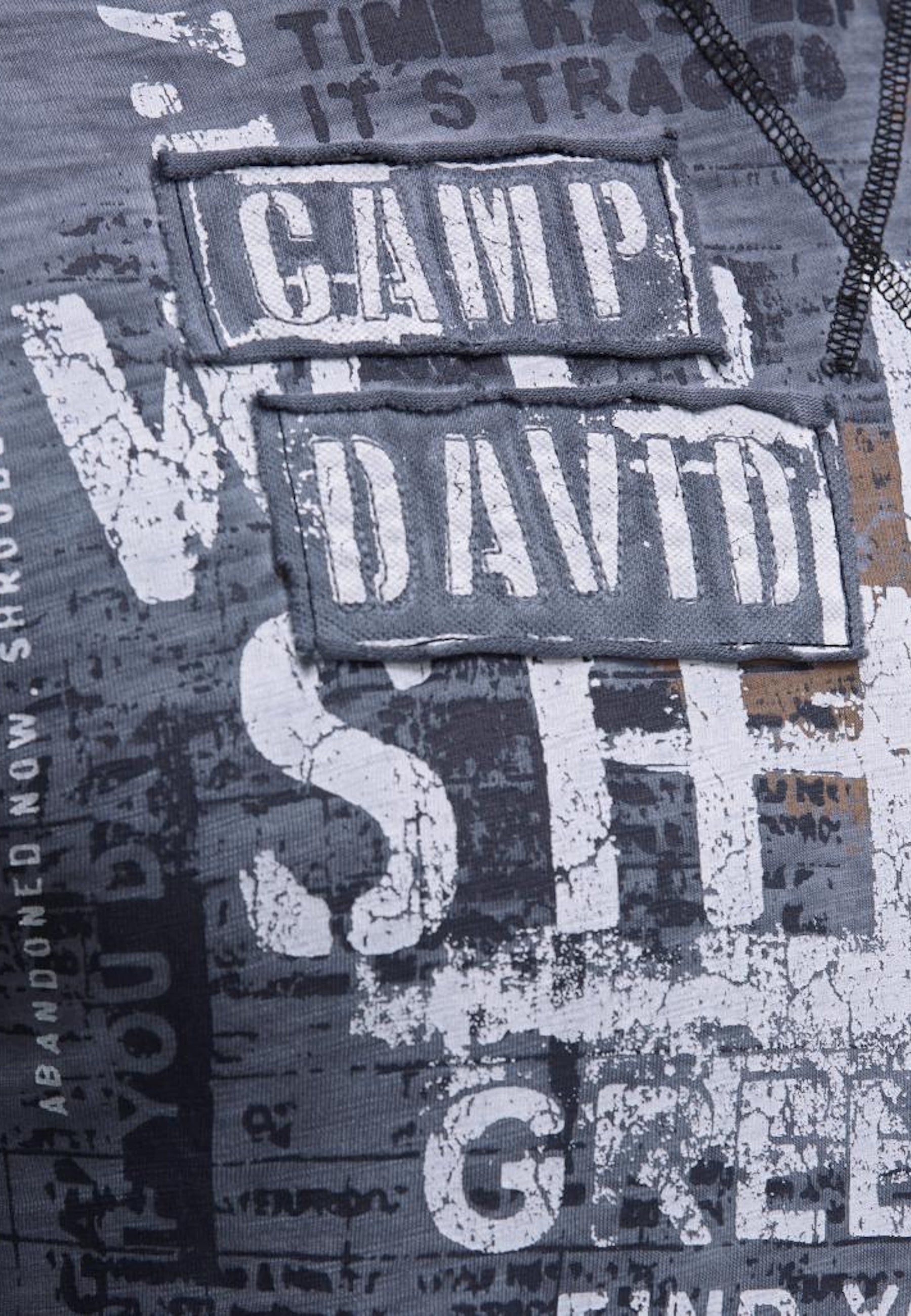 Camp David WILD SITES II Langarmshirt