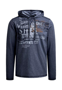 Camp David WILD SITES II Langarmshirt