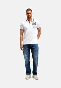 Camp David FRENCH COAST I Kurzarmshirt mit Polokragen
