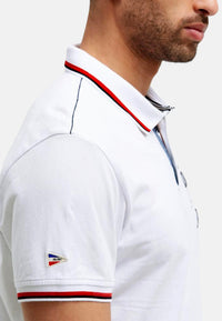 Camp David FRENCH COAST I Kurzarmshirt mit Polokragen
