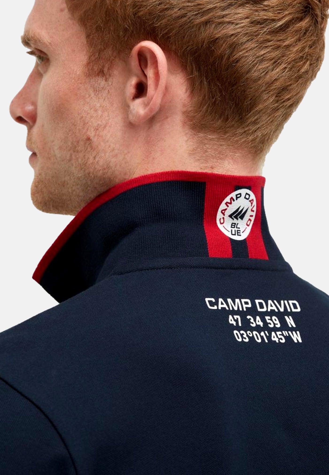Camp David FRENCH COAST I Kurzarmshirt mit Polokragen