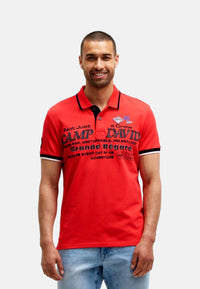 Camp David FRENCH COAST I Kurzarmshirt mit Polokragen