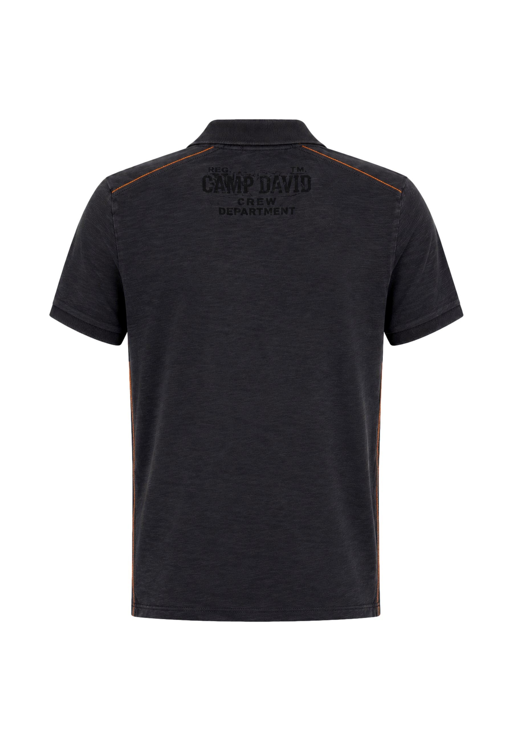 Camp David WILD SITES I Kurzarmshirt mit Polokragen