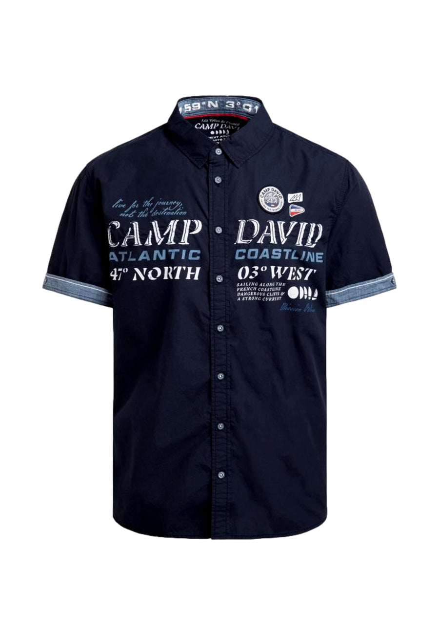 Camp David FRENCH COAST I Kurzarmhemd