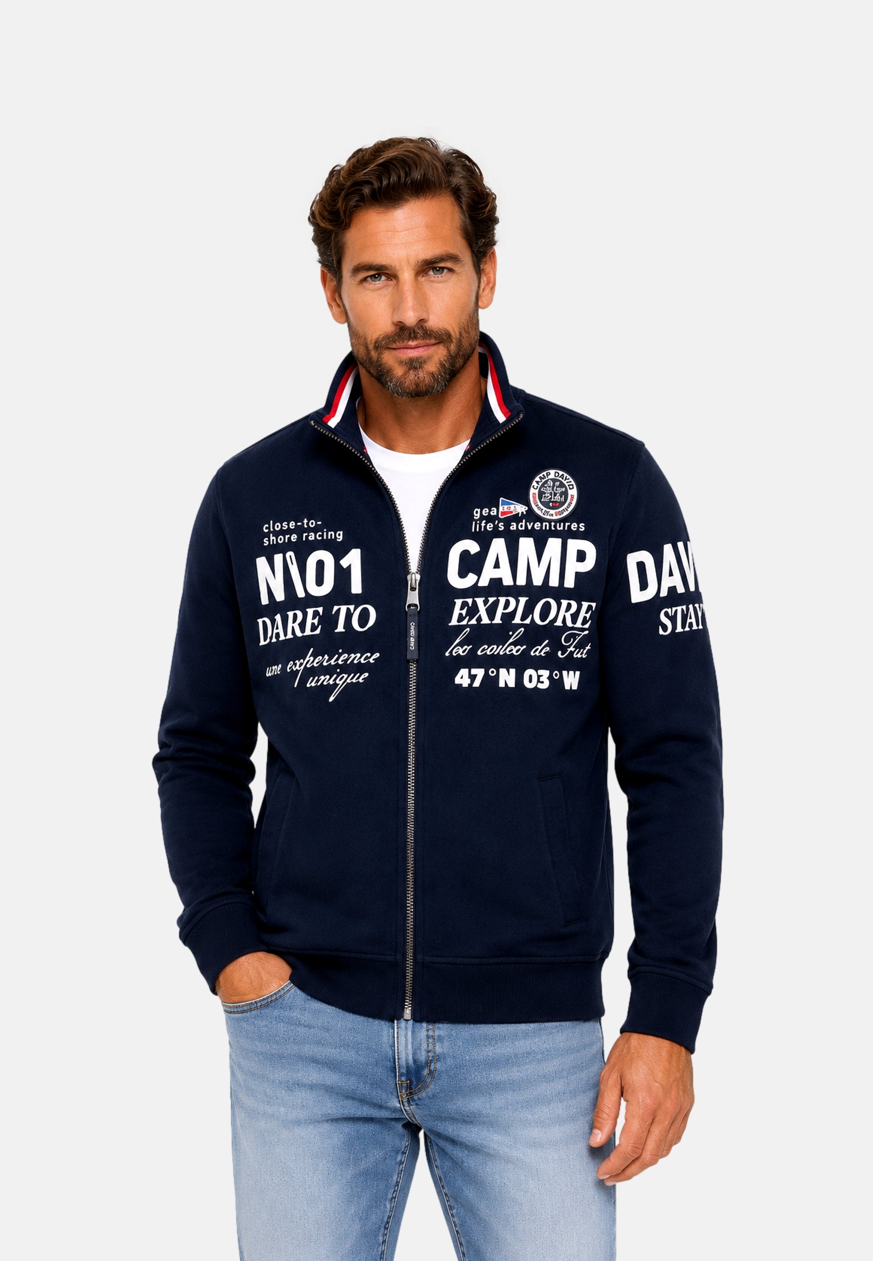 Camp David FRENCH COAST II Sweatjacke