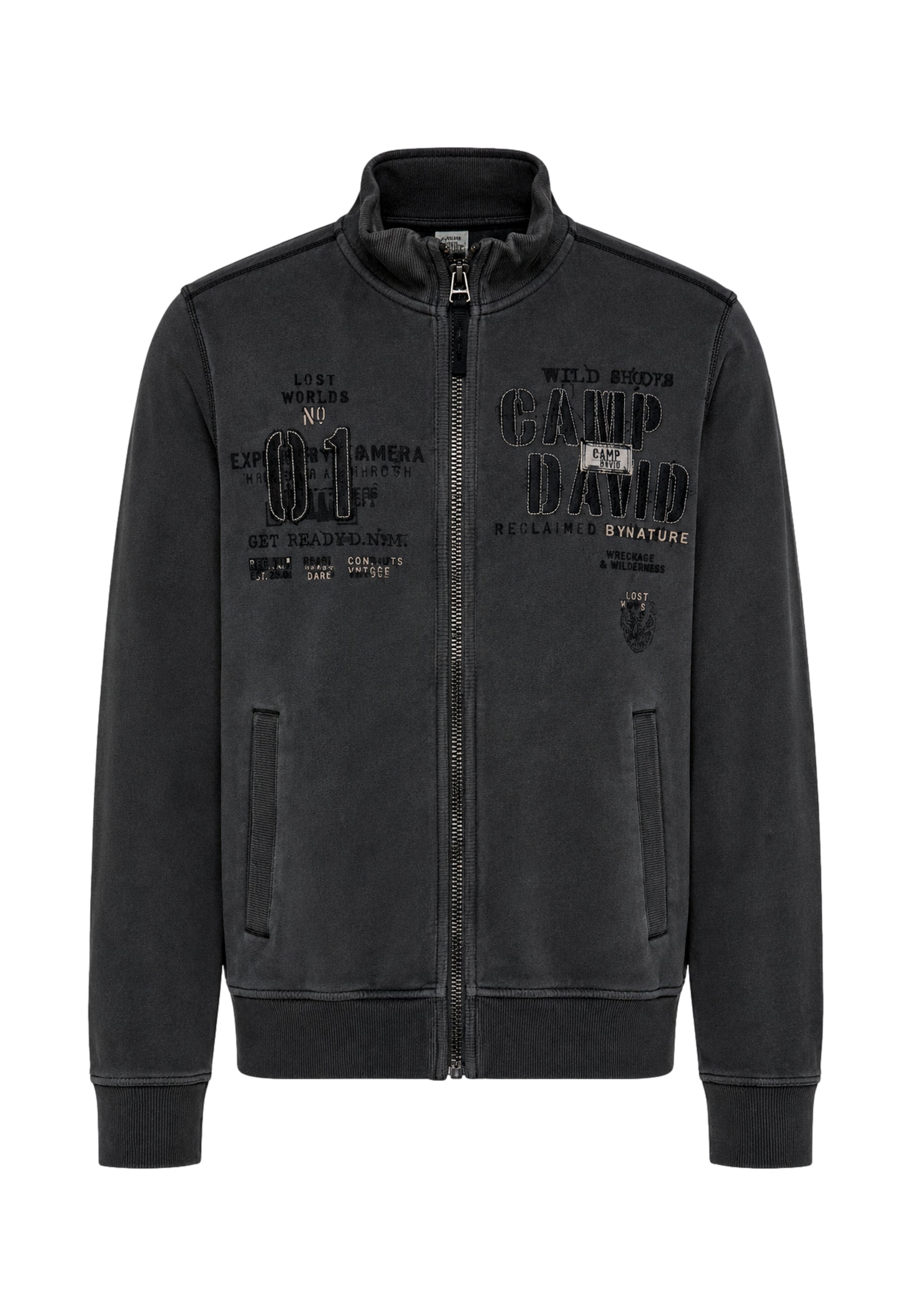 Camp David WILD SITES II Sweatjacke