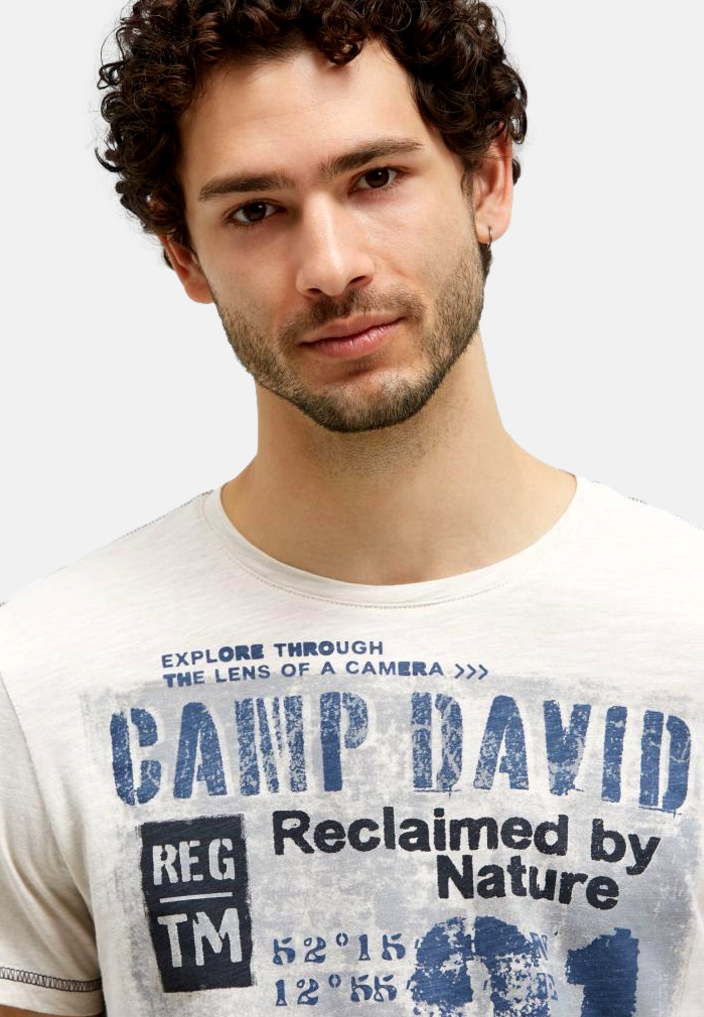 Camp David WILD SITES I Kurzarmshirt