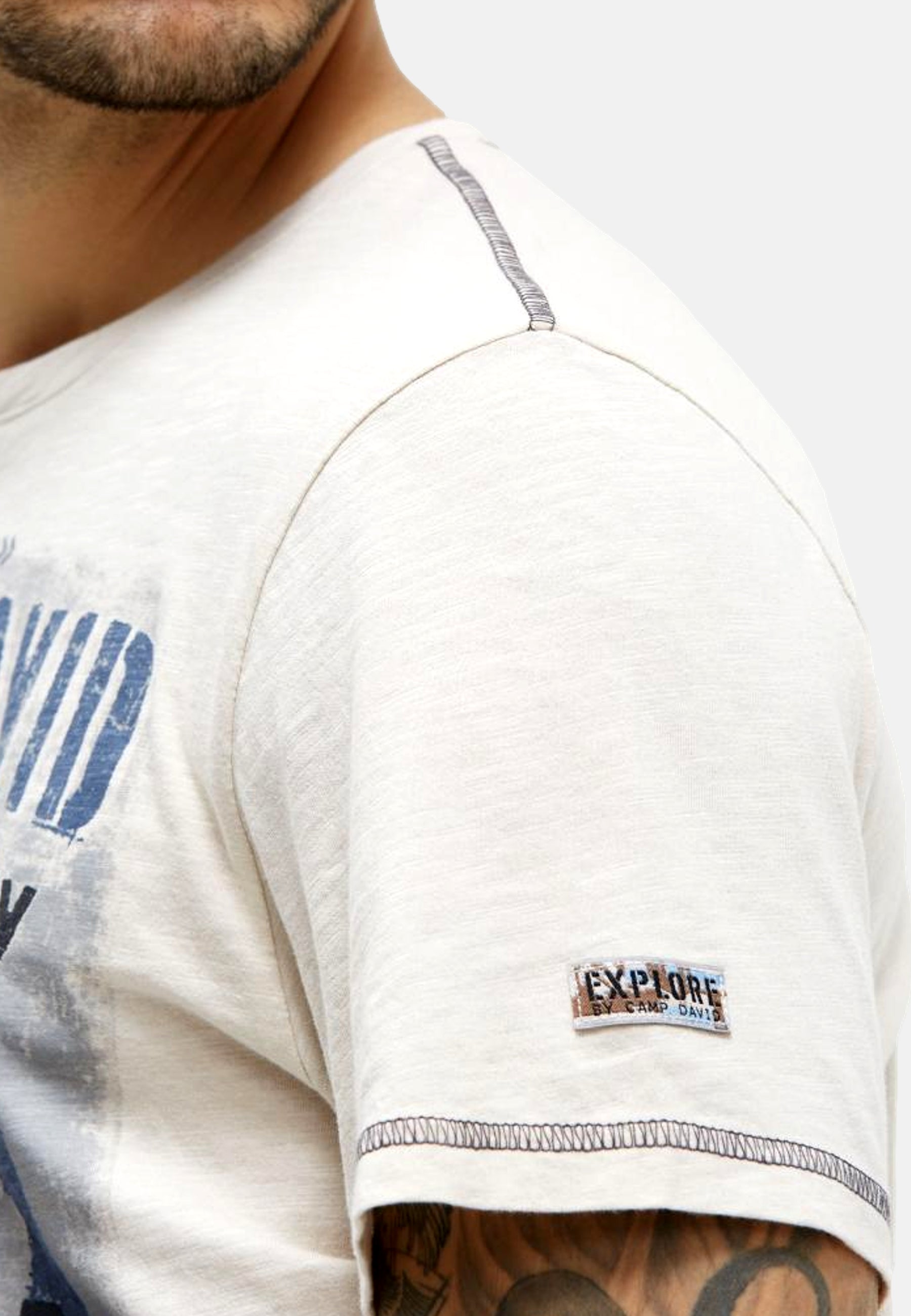 Camp David WILD SITES I Kurzarmshirt