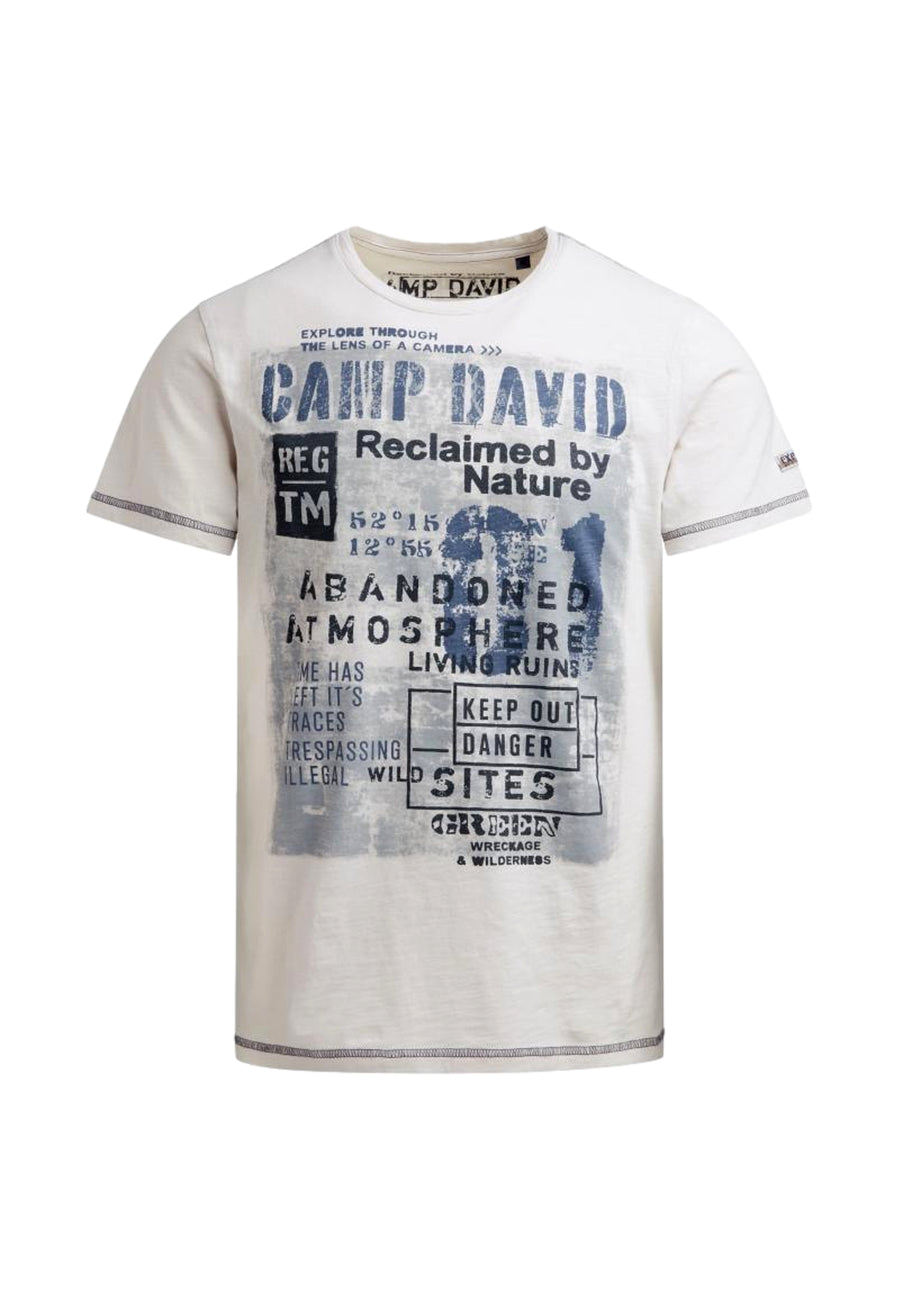 Camp David WILD SITES I Kurzarmshirt