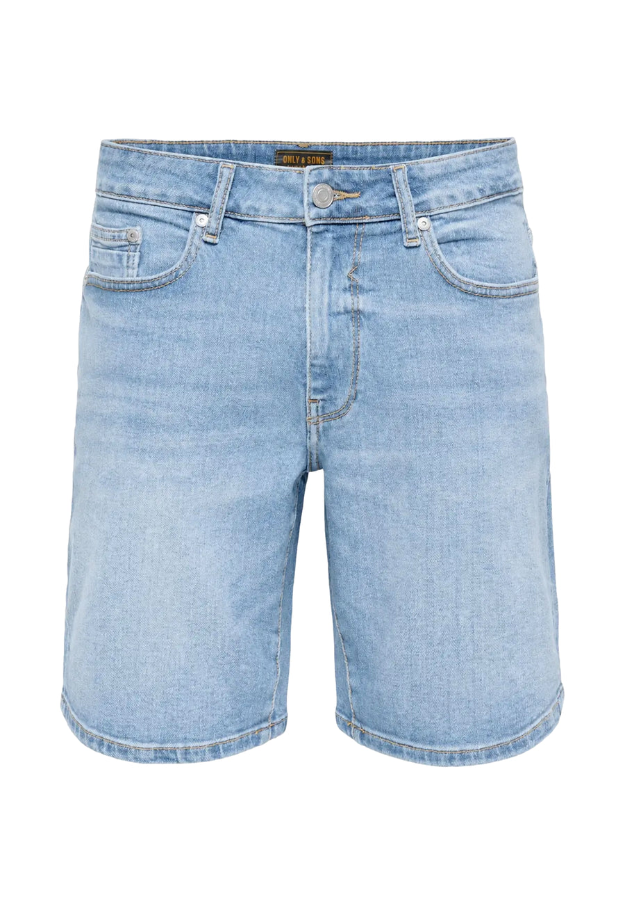 Only & Sons Weft kurze Jeanshose