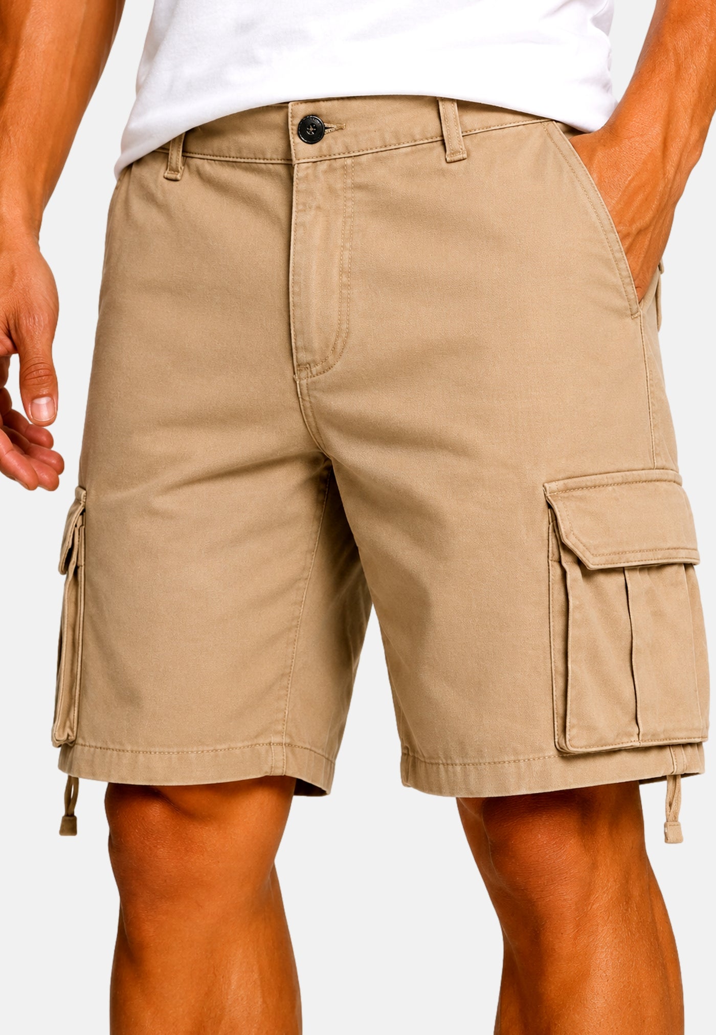 Only & Sons Fade kurze Hose mit Taschen