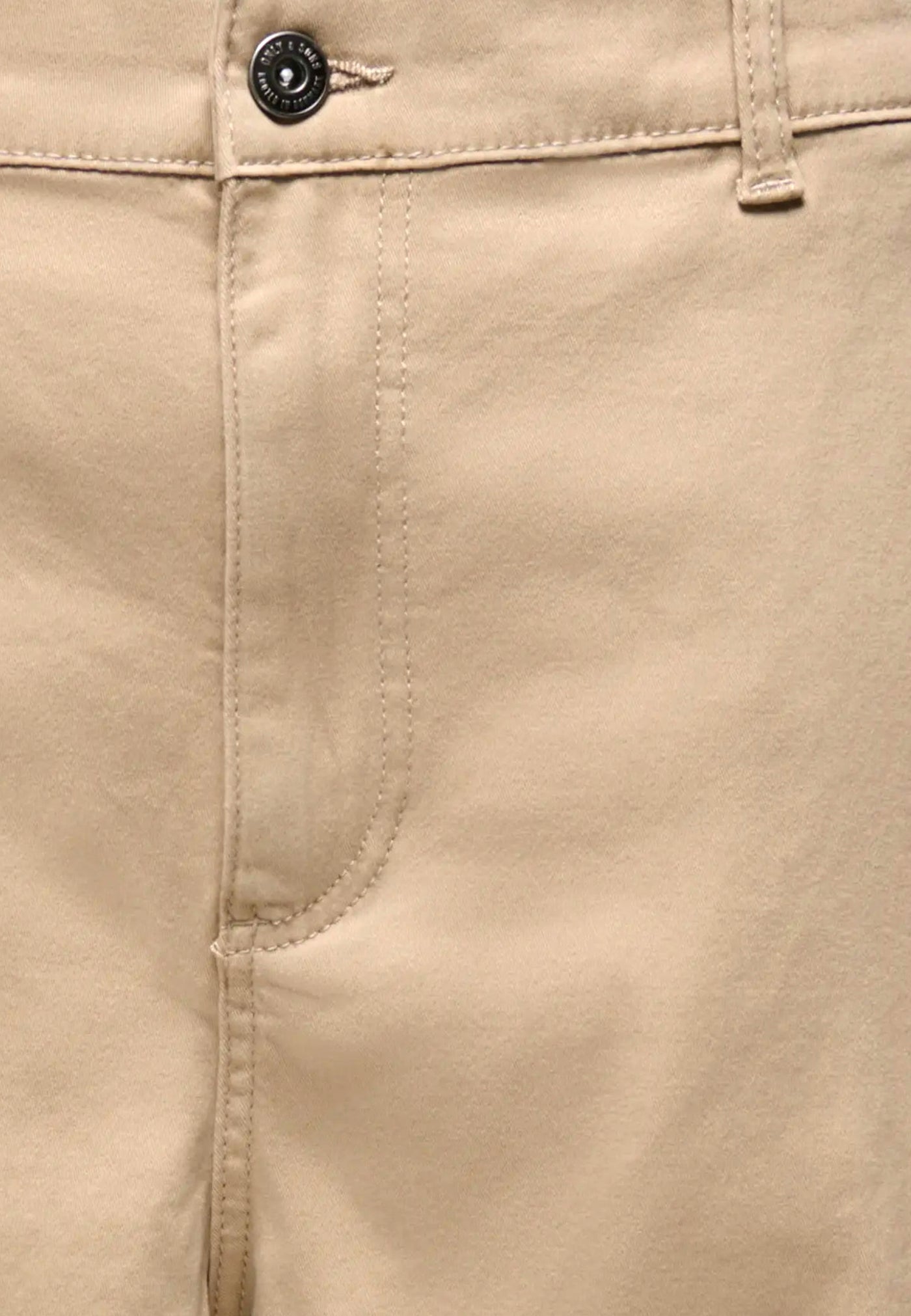 Only & Sons Fade kurze Hose mit Taschen