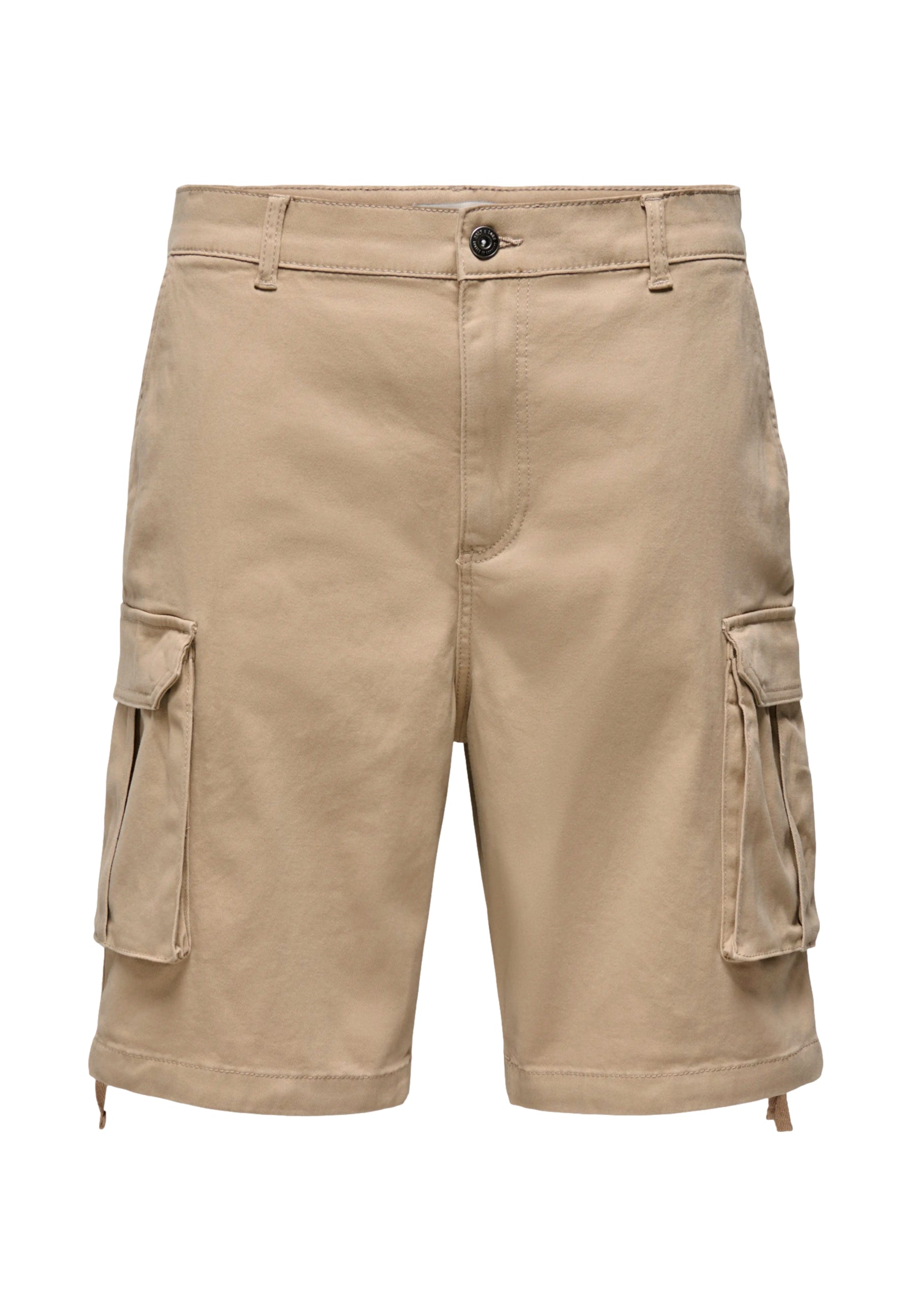 Only & Sons Fade kurze Hose mit Taschen
