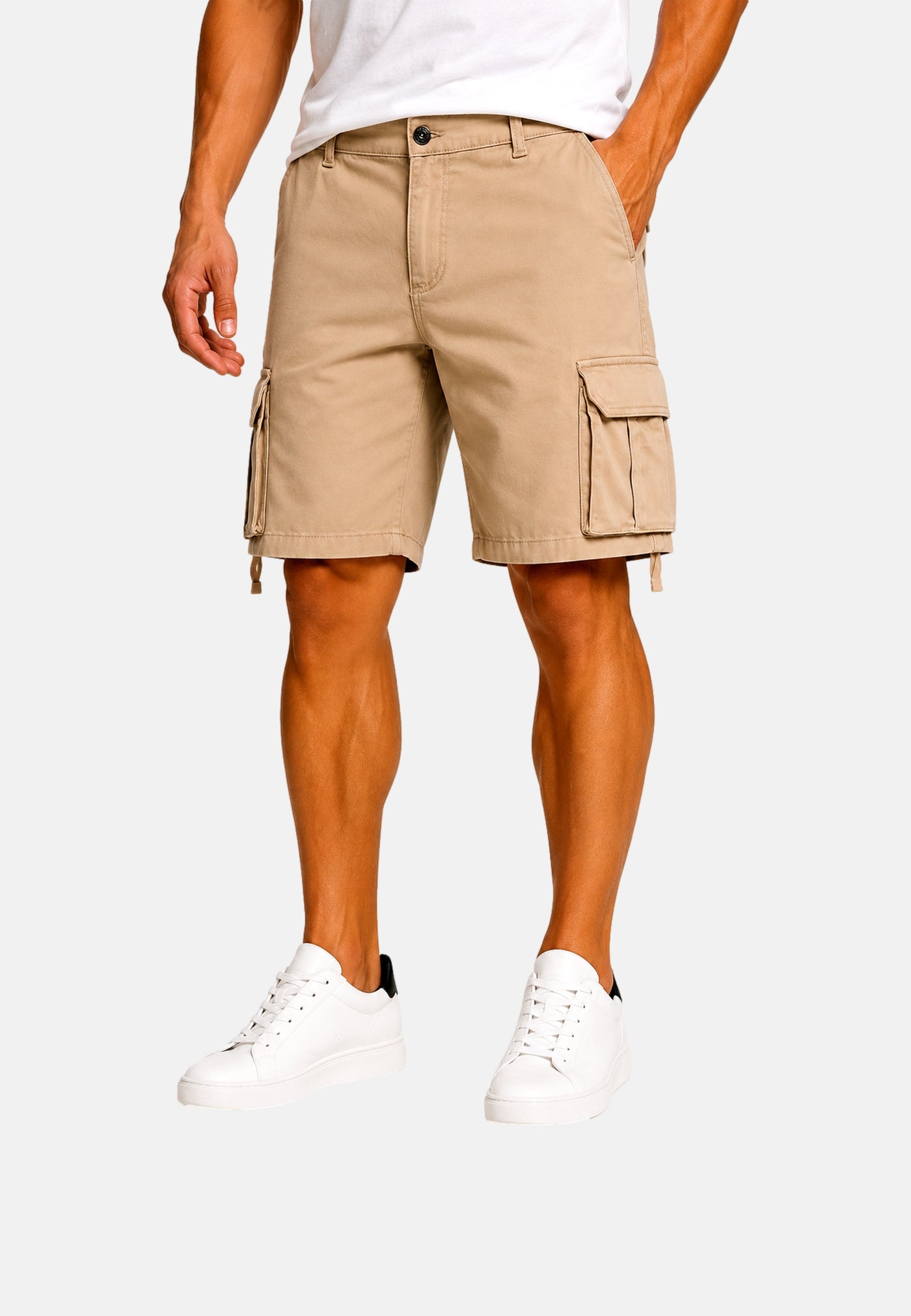 Only & Sons Fade kurze Hose mit Taschen