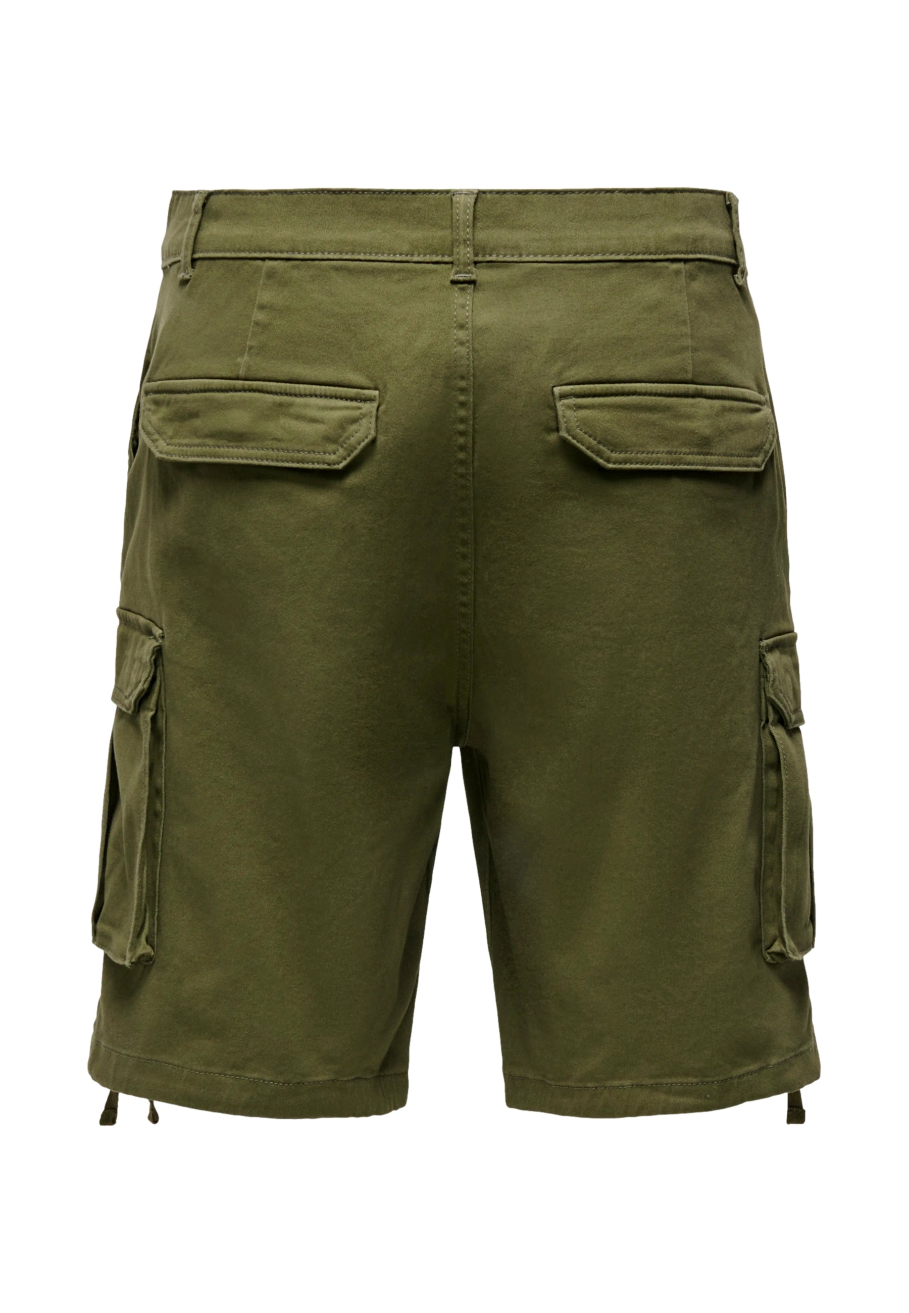 Only & Sons Fade kurze Hose mit Taschen