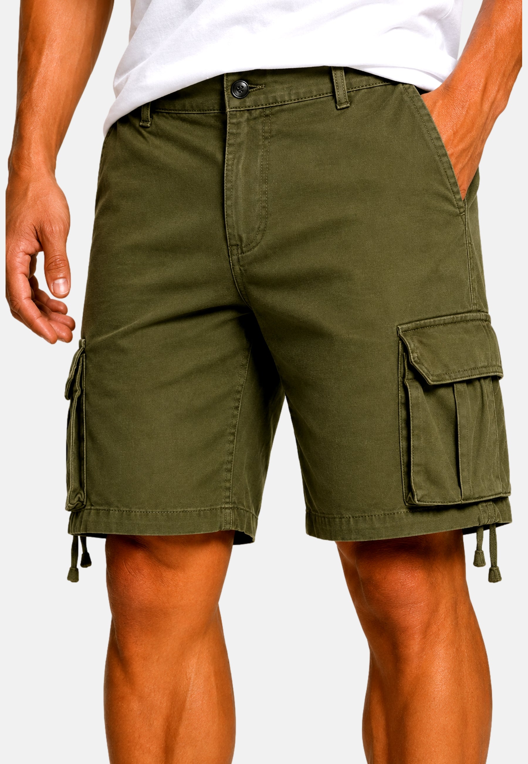 Only & Sons Fade kurze Hose mit Taschen