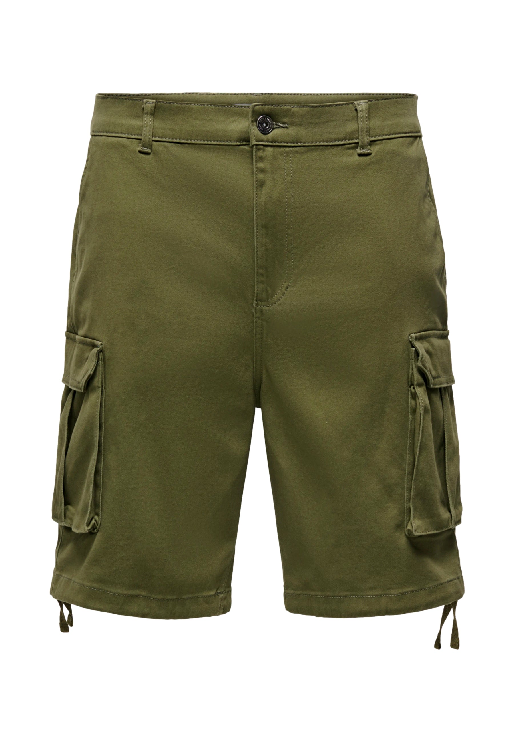 Only & Sons Fade kurze Hose mit Taschen
