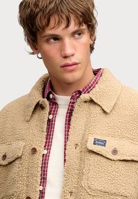 Superdry RETRO FLEECE OVERSHIRT