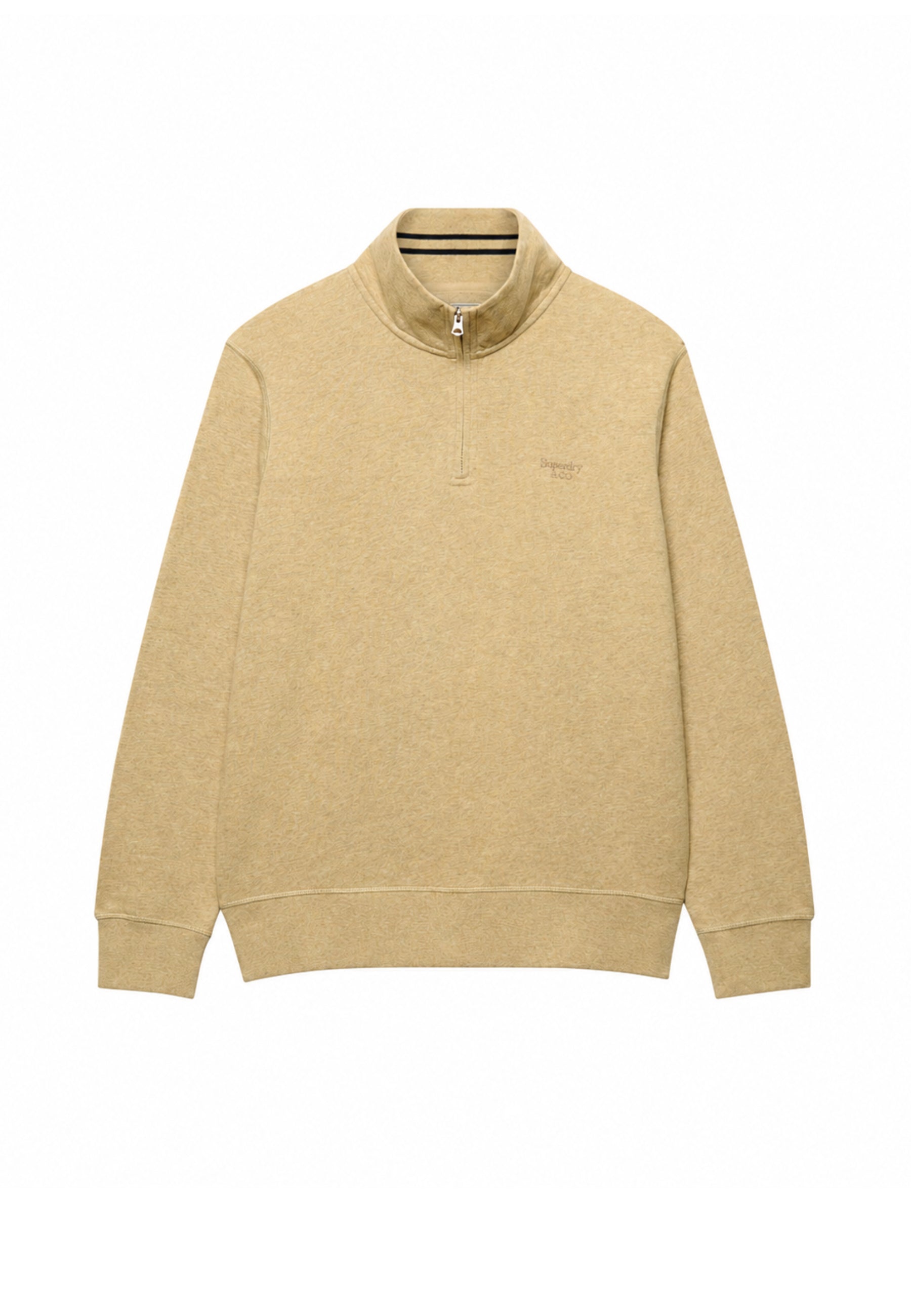 Superdry ESSENTIAL SERIF LOGO HALF ZIP