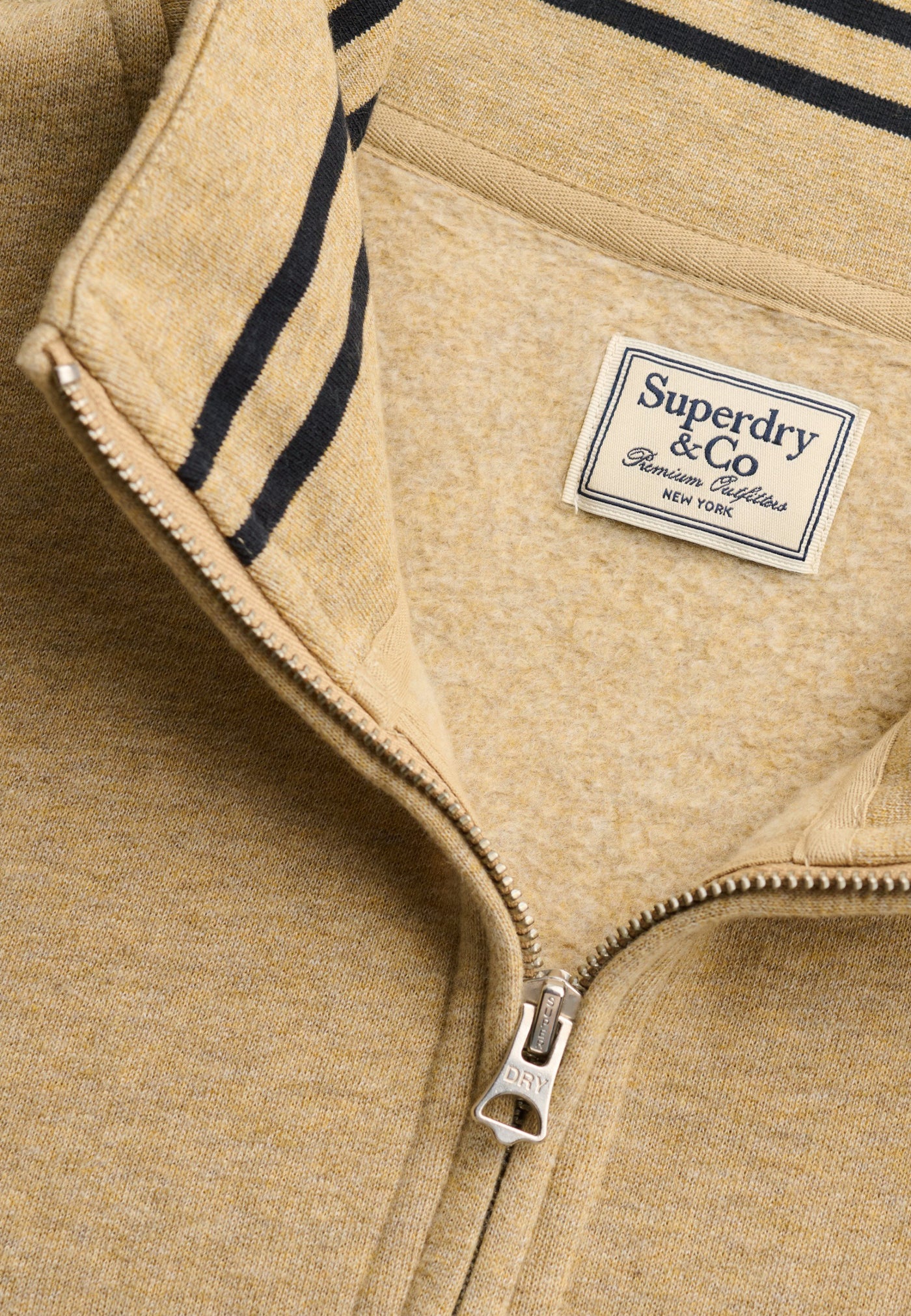 Superdry ESSENTIAL SERIF LOGO HALF ZIP